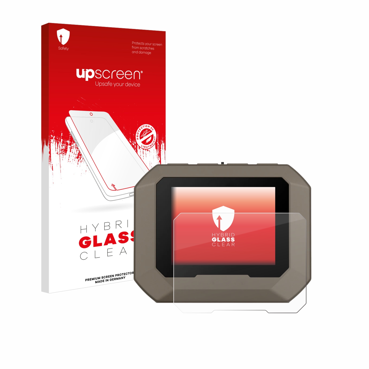 čirá skleněná fólie upscreen Hybrid Glas pro Garmin Xero C1 Pro