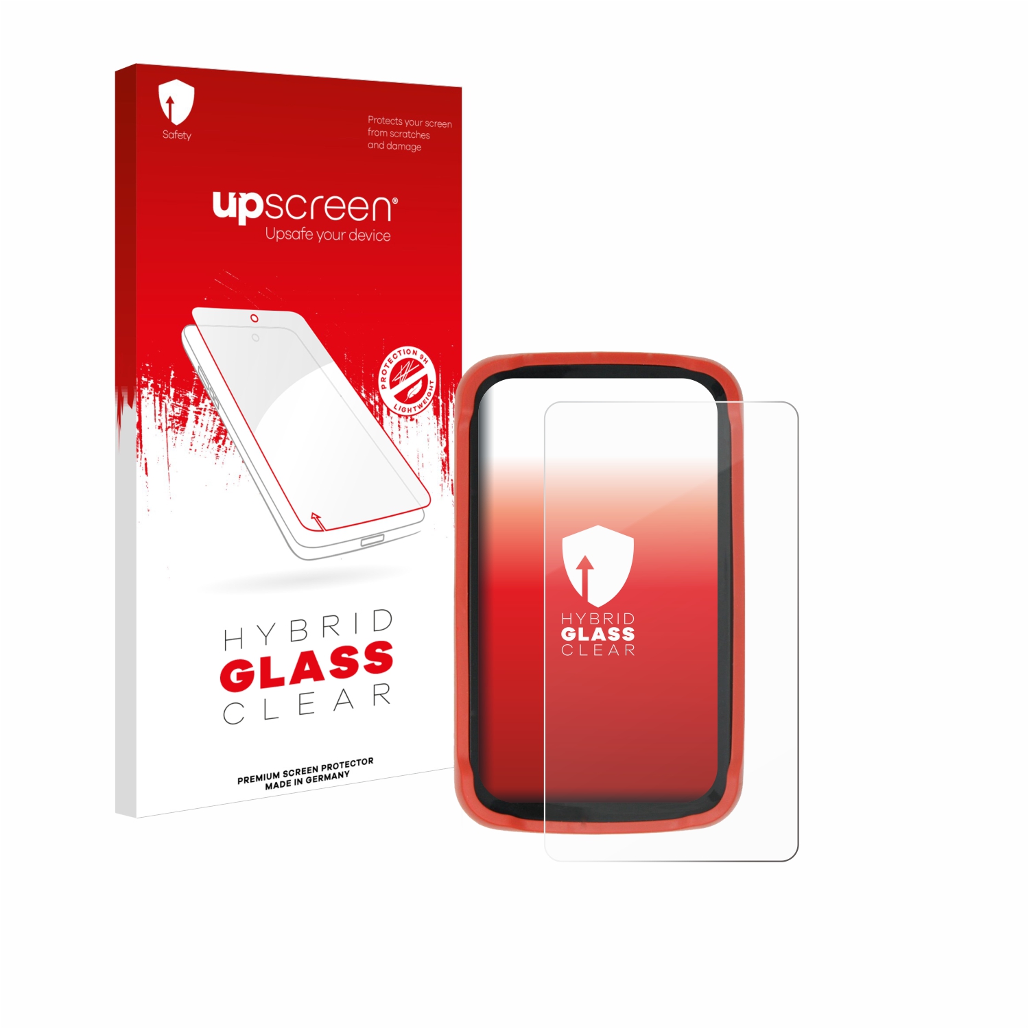 čirá skleněná fólie upscreen Hybrid Glas pro Emmerl Pagertester