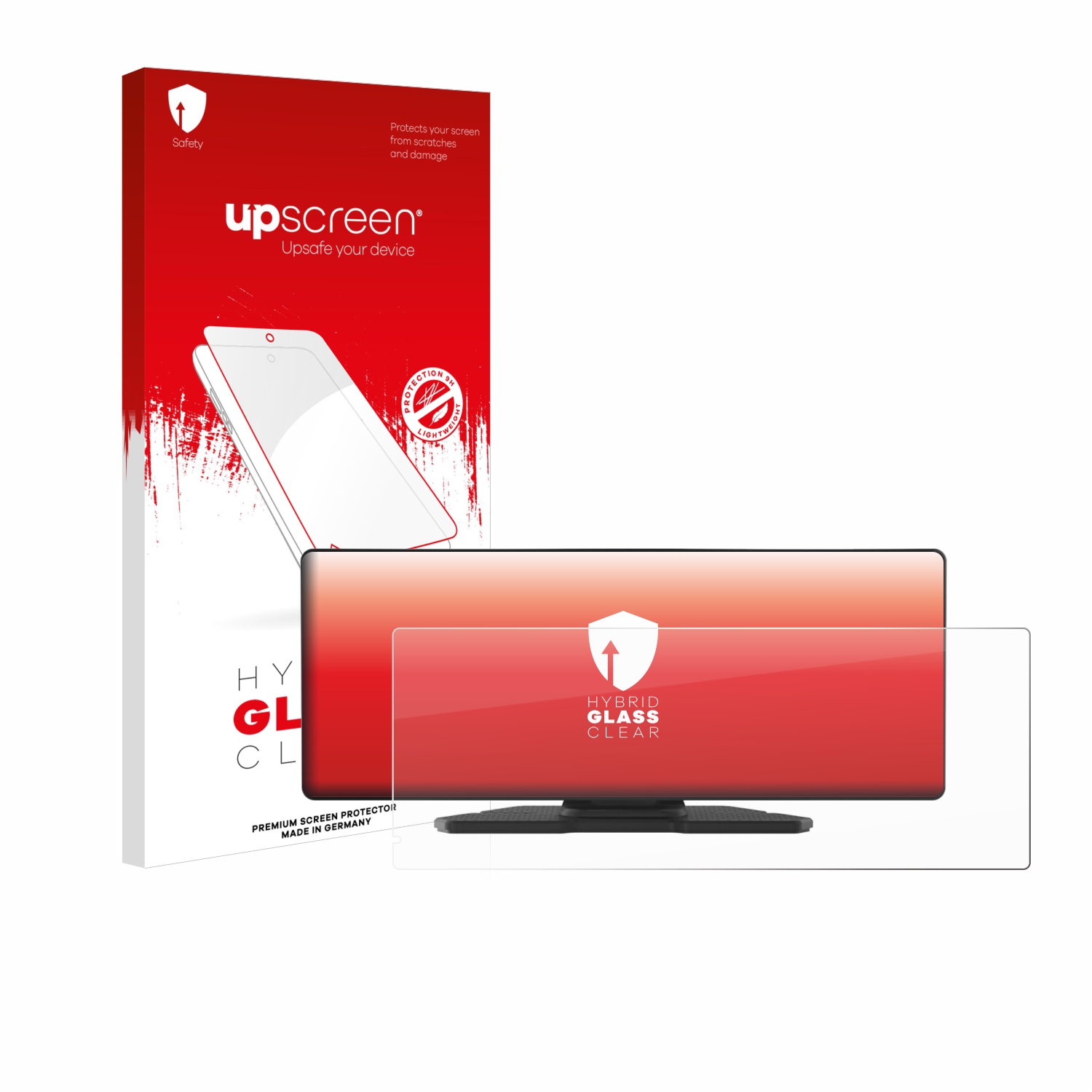 čirá skleněná fólie upscreen Hybrid Glas pro Carpuride W903 9.3