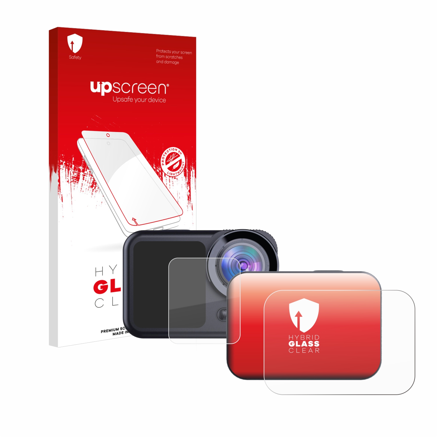 čirá skleněná fólie upscreen Hybrid Glas pro Easypix GoXtreme Manta