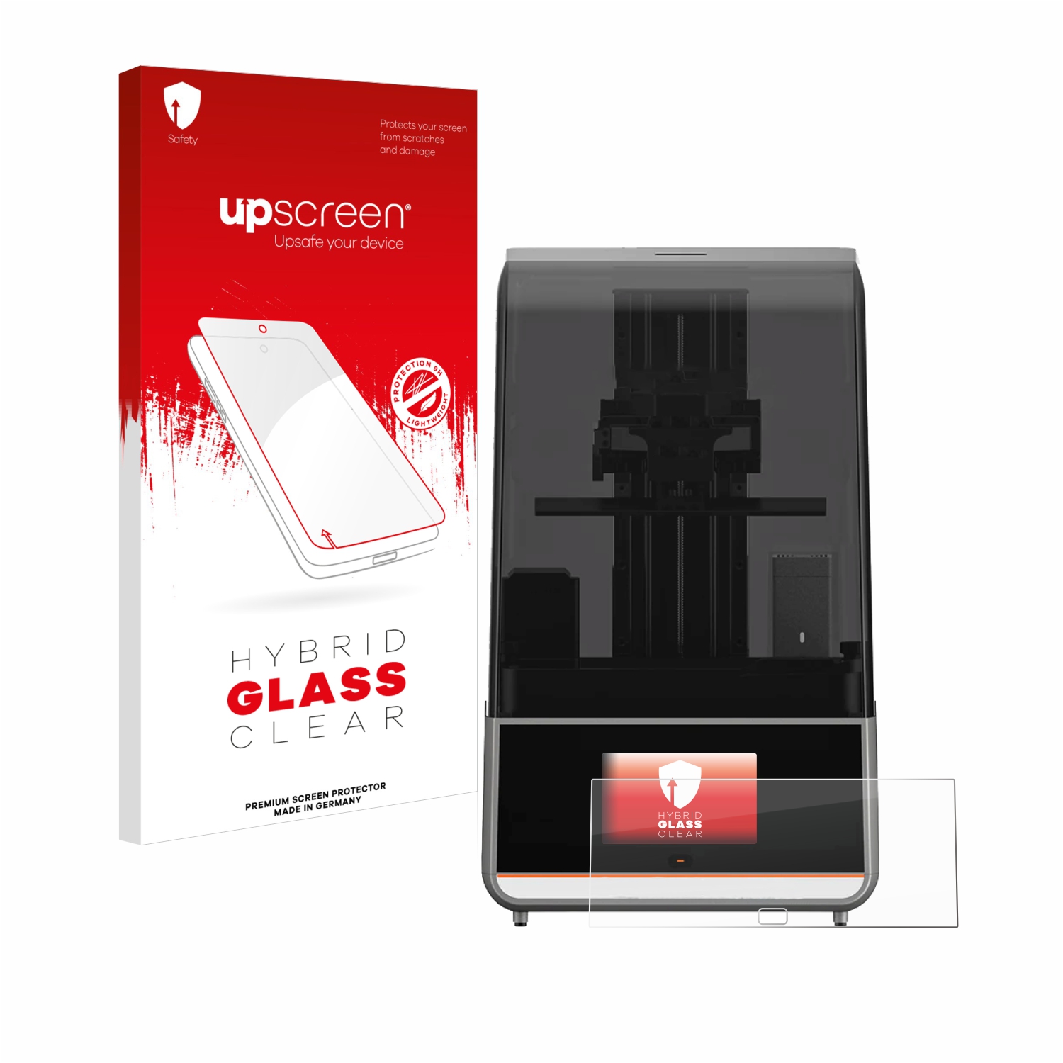 čirá skleněná fólie upscreen Hybrid Glas pro Anycubic Photon Mono M7 Pro