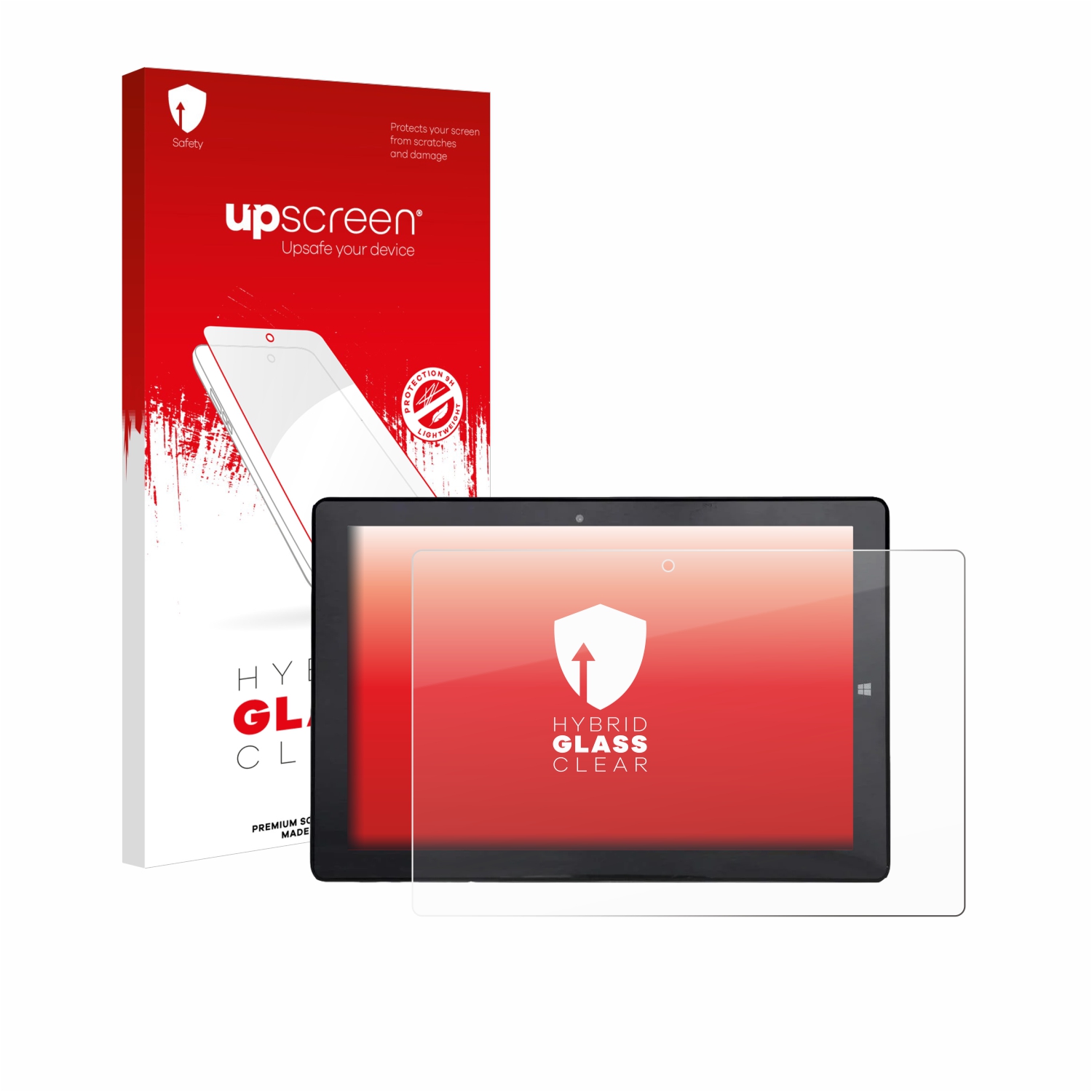 čirá skleněná fólie upscreen Hybrid Glas pro Awow AiBook 10