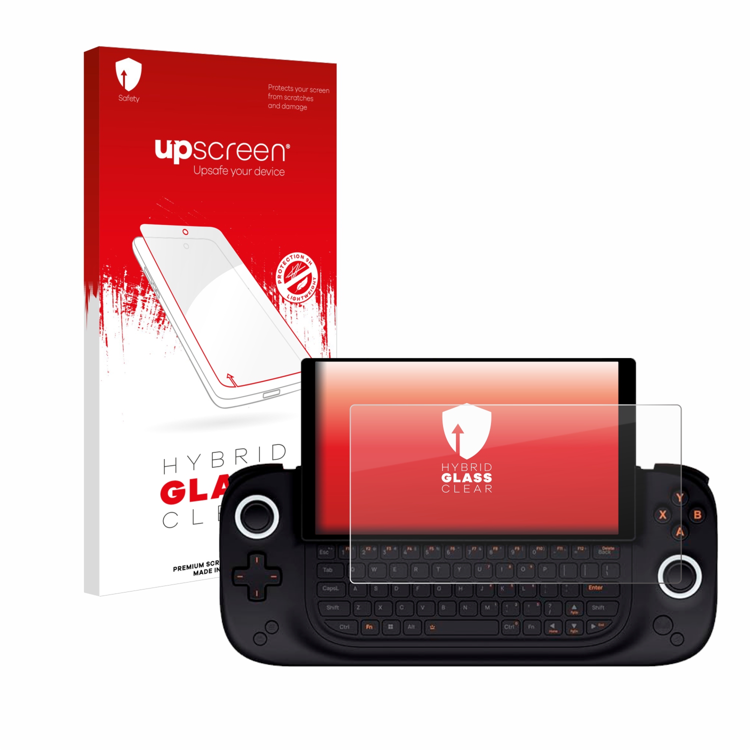 čirá skleněná fólie upscreen Hybrid Glas pro Ayaneo Slide