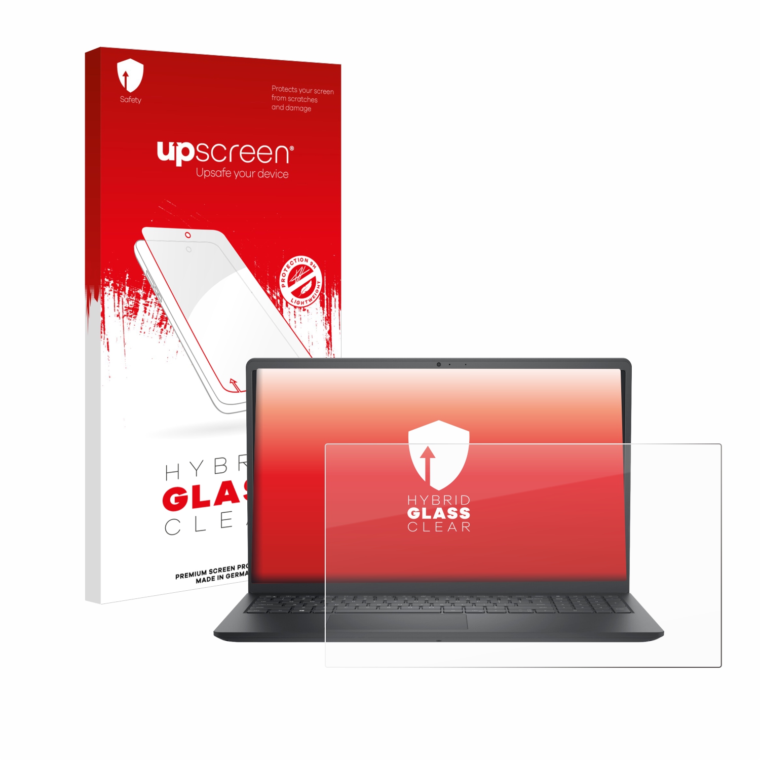 čirá skleněná fólie upscreen Hybrid Glas pro Dell Inspiron 15 3535
