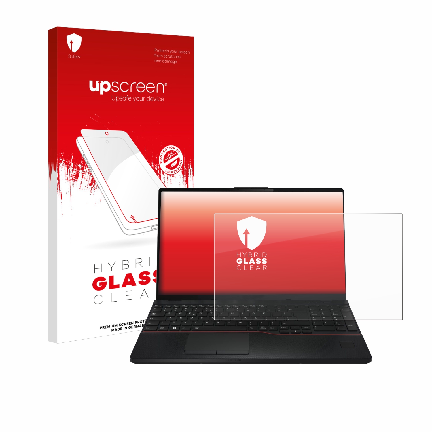 čirá skleněná fólie upscreen Hybrid Glas pro Fujitsu Lifebook E5513