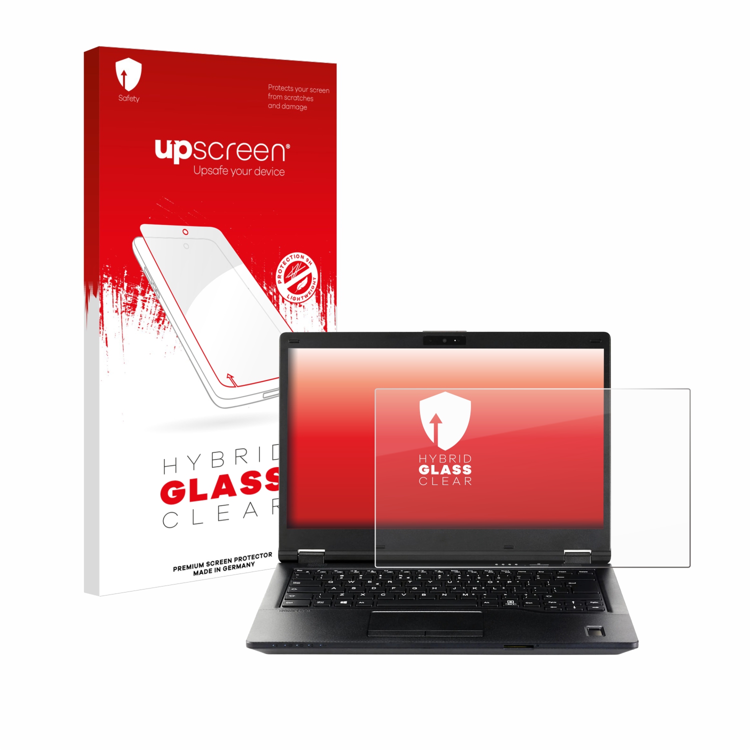 čirá skleněná fólie upscreen Hybrid Glas pro Fujitsu Lifebook E449
