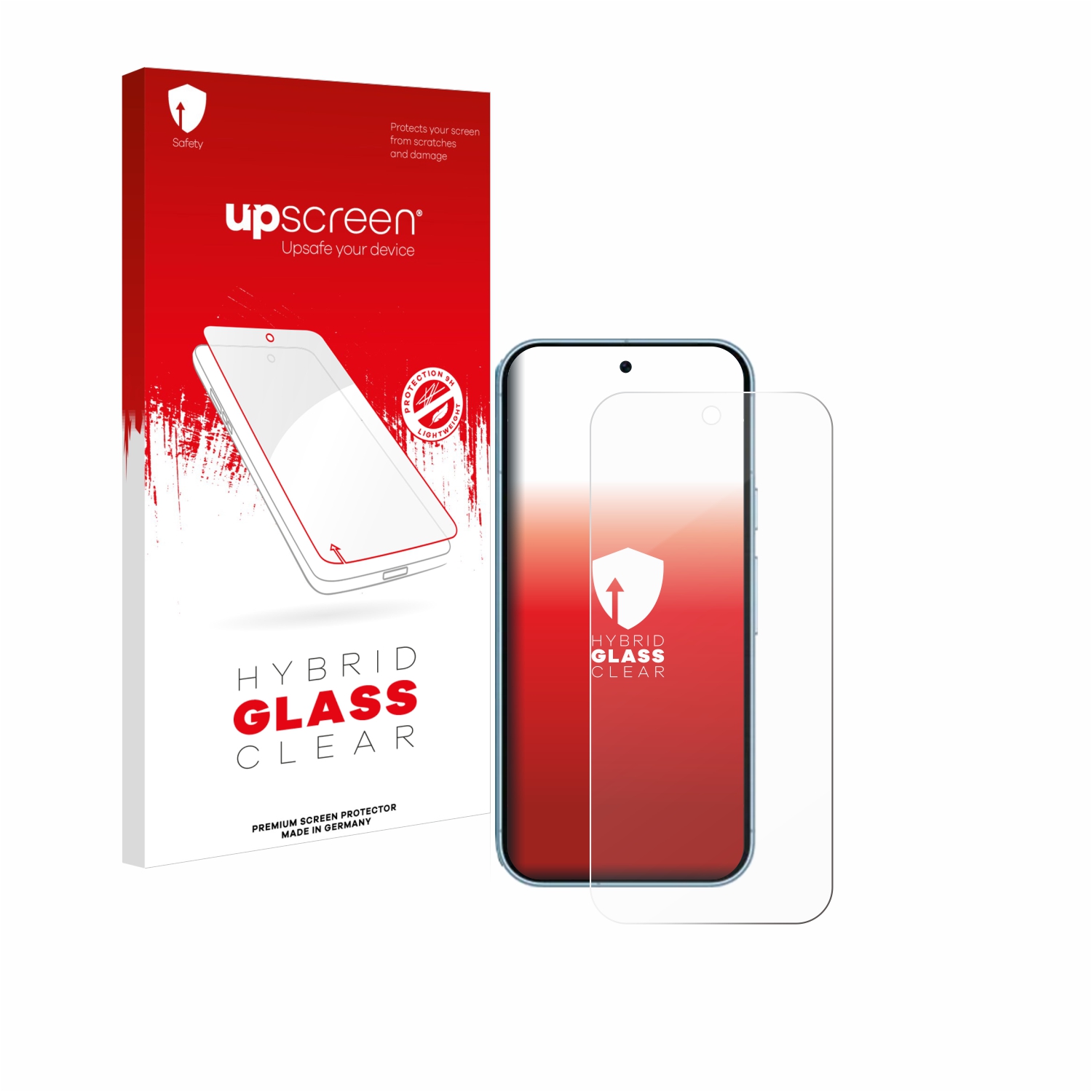 čirá skleněná fólie upscreen Hybrid Glas pro Google Pixel 9