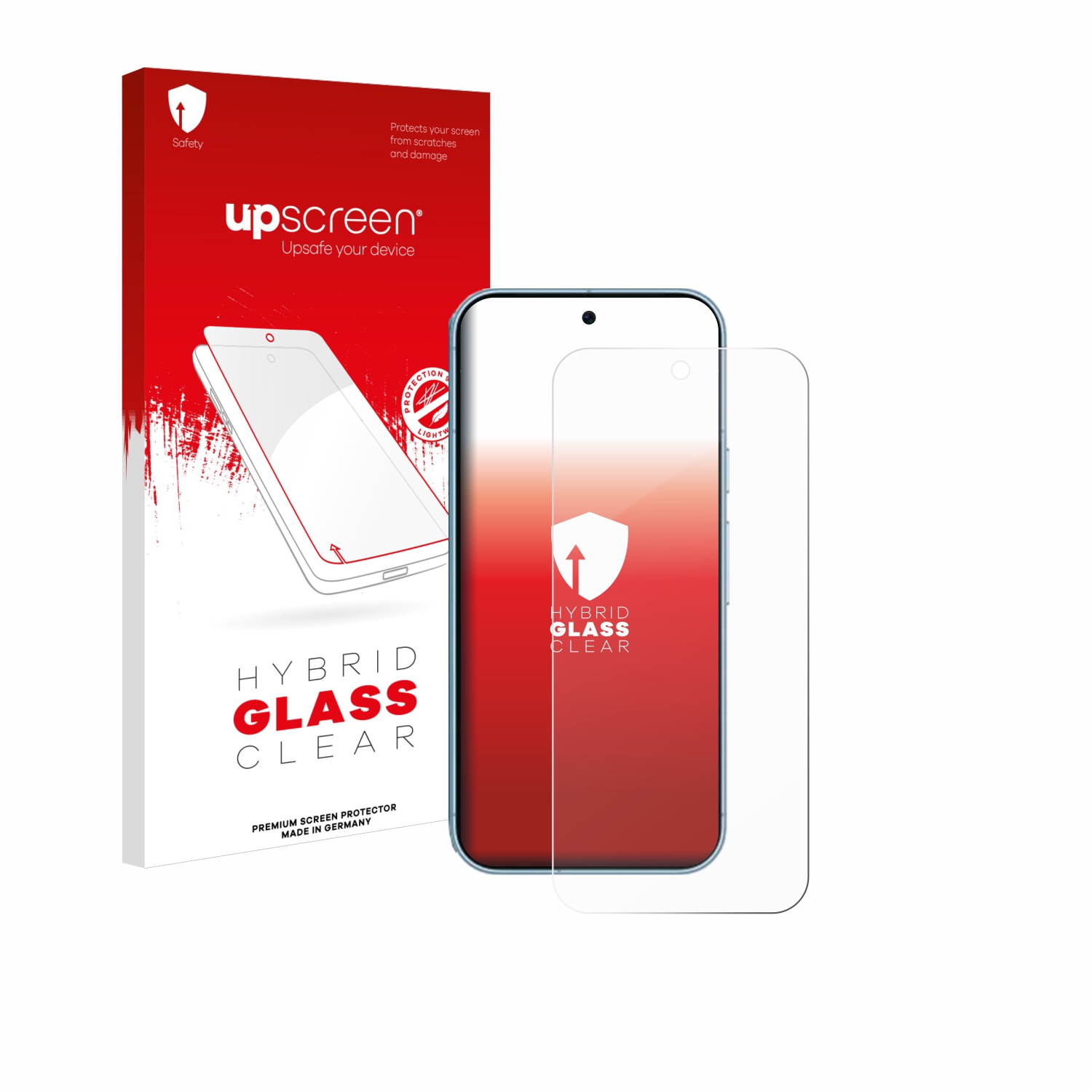 čirá skleněná fólie upscreen Hybrid Glas pro Google Pixel 9 Pro XL