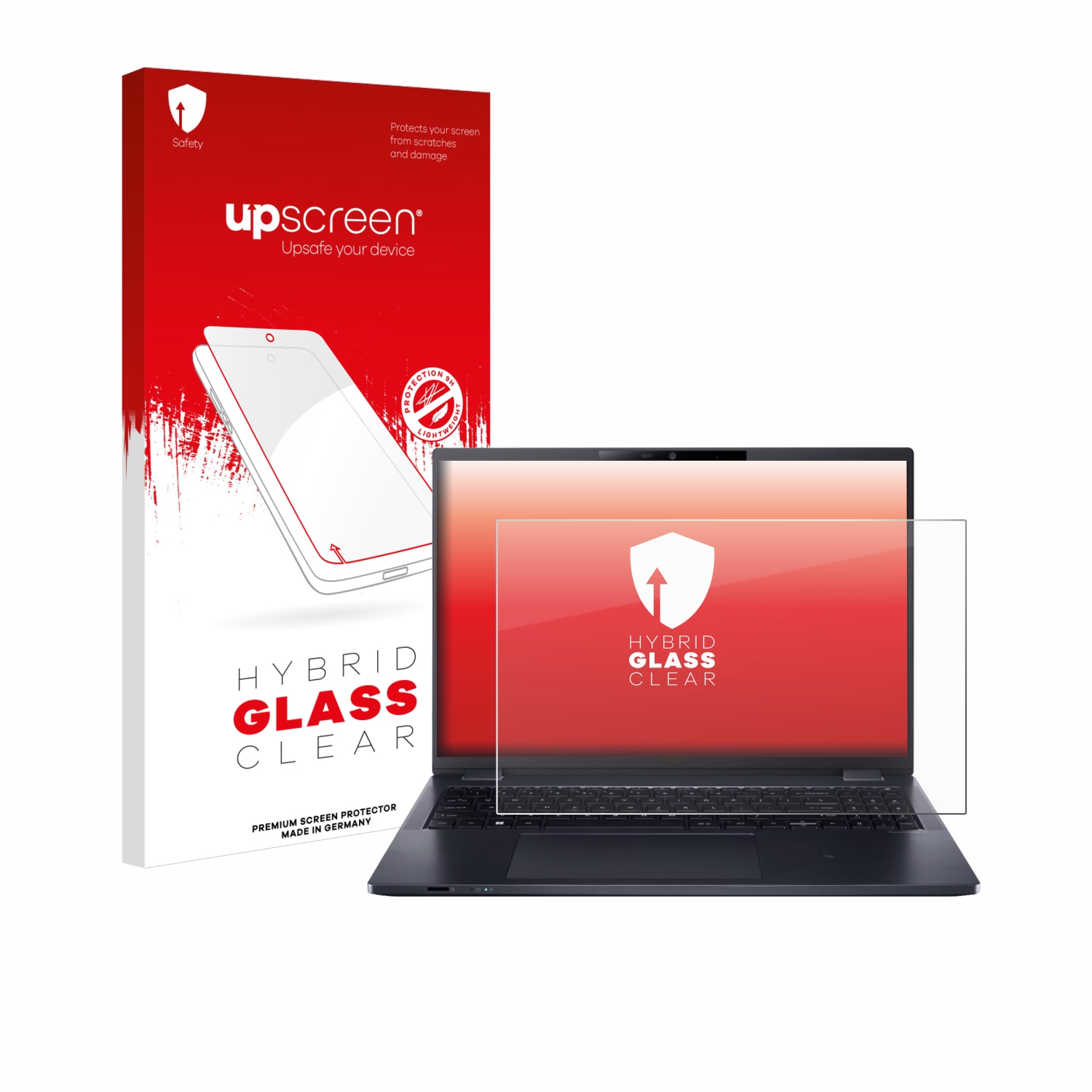 čirá skleněná fólie upscreen Hybrid Glas pro Acer TravelMate P4 TMP416