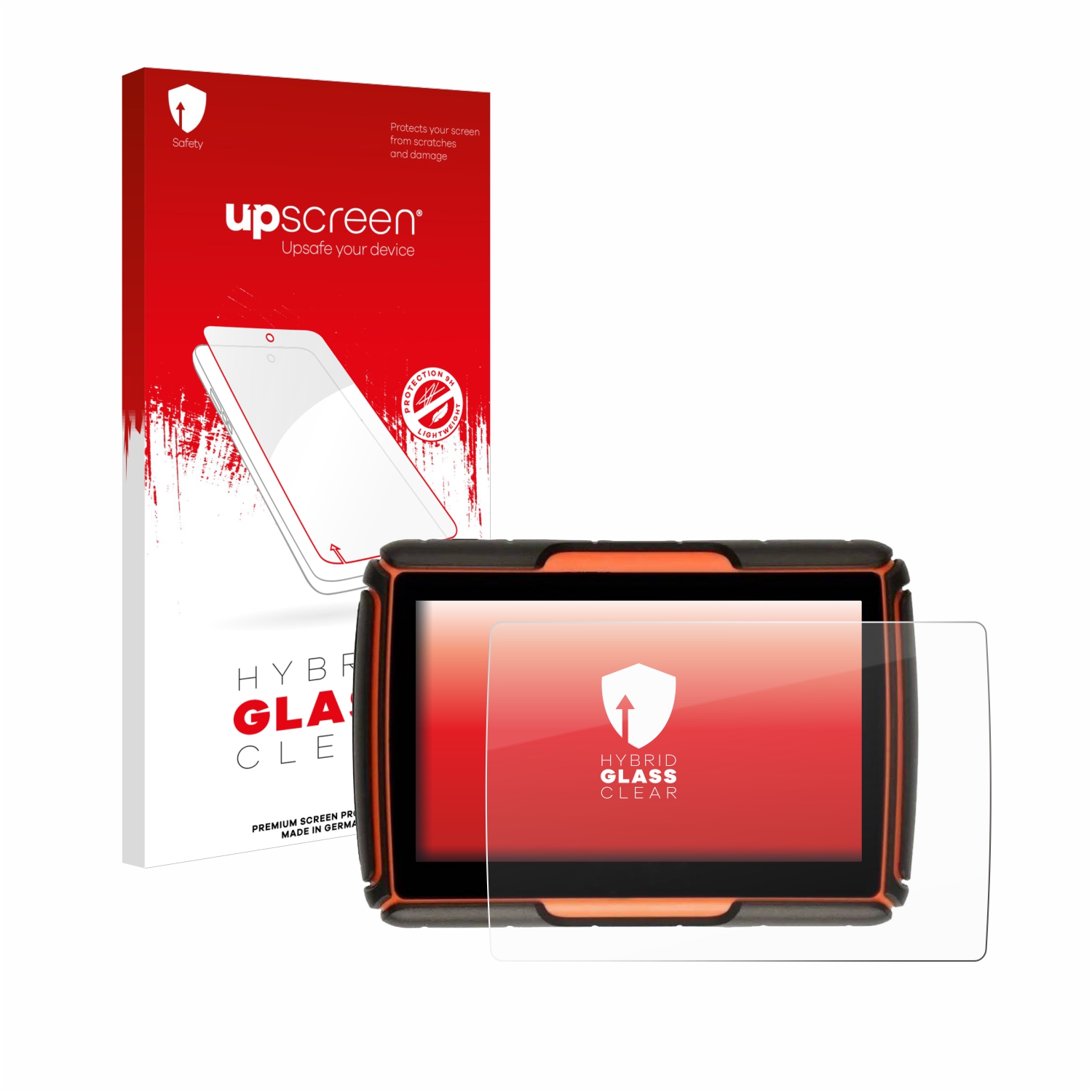 čirá skleněná fólie upscreen Hybrid Glas pro Elebest XP430