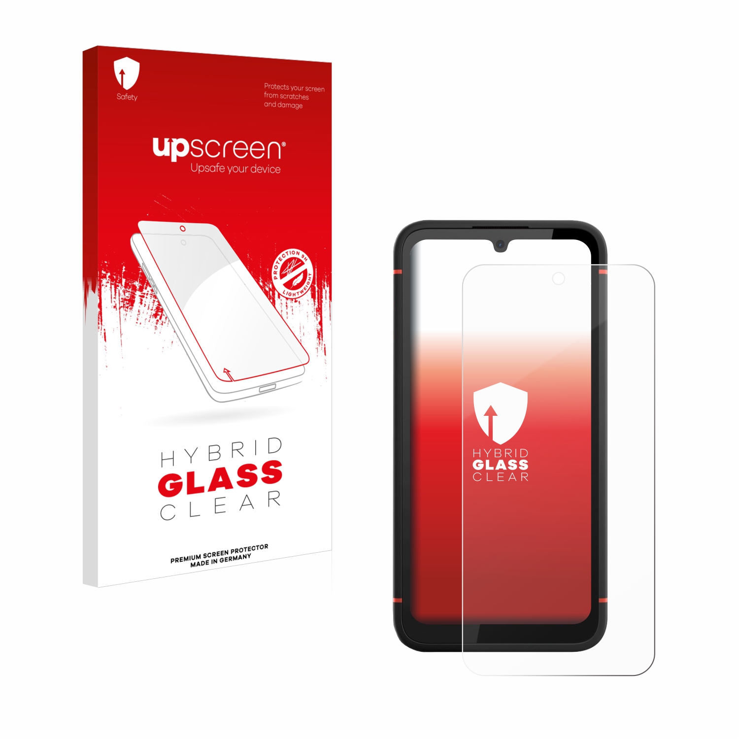 čirá skleněná fólie upscreen Hybrid Glas pro Gigaset GX4 Pro