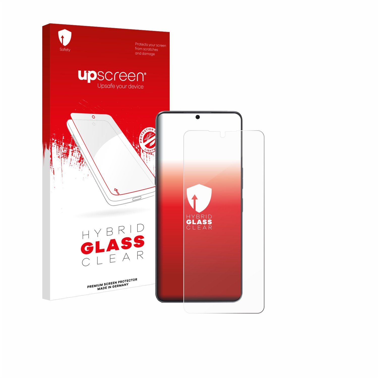 čirá skleněná fólie upscreen Hybrid Glas pro Cubot Max 5