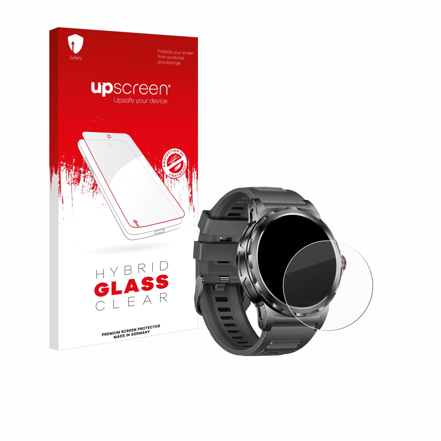 čirá skleněná fólie upscreen Hybrid Glas pro Esfoe SML6-J 1.43