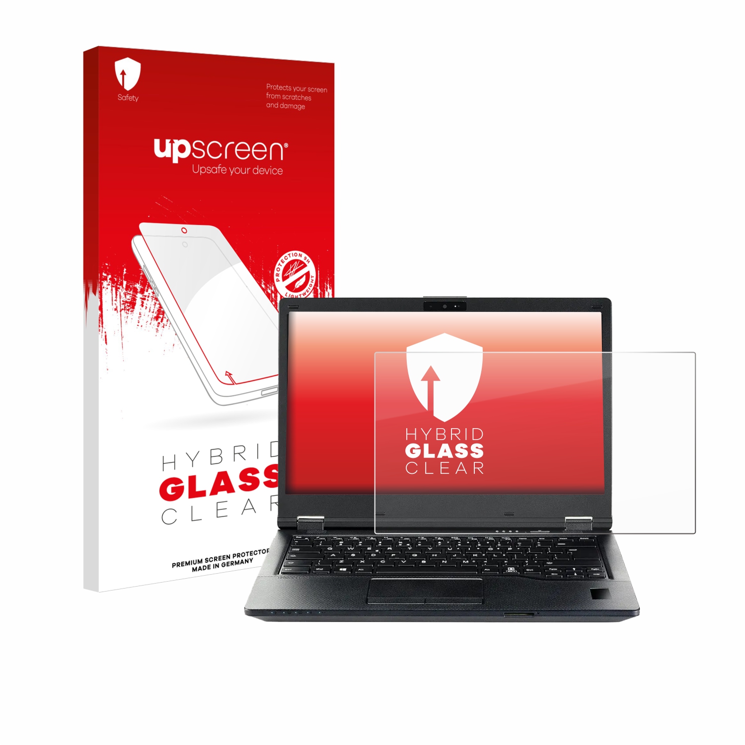 čirá skleněná fólie upscreen Hybrid Glas pro Fujitsu Lifebook E549