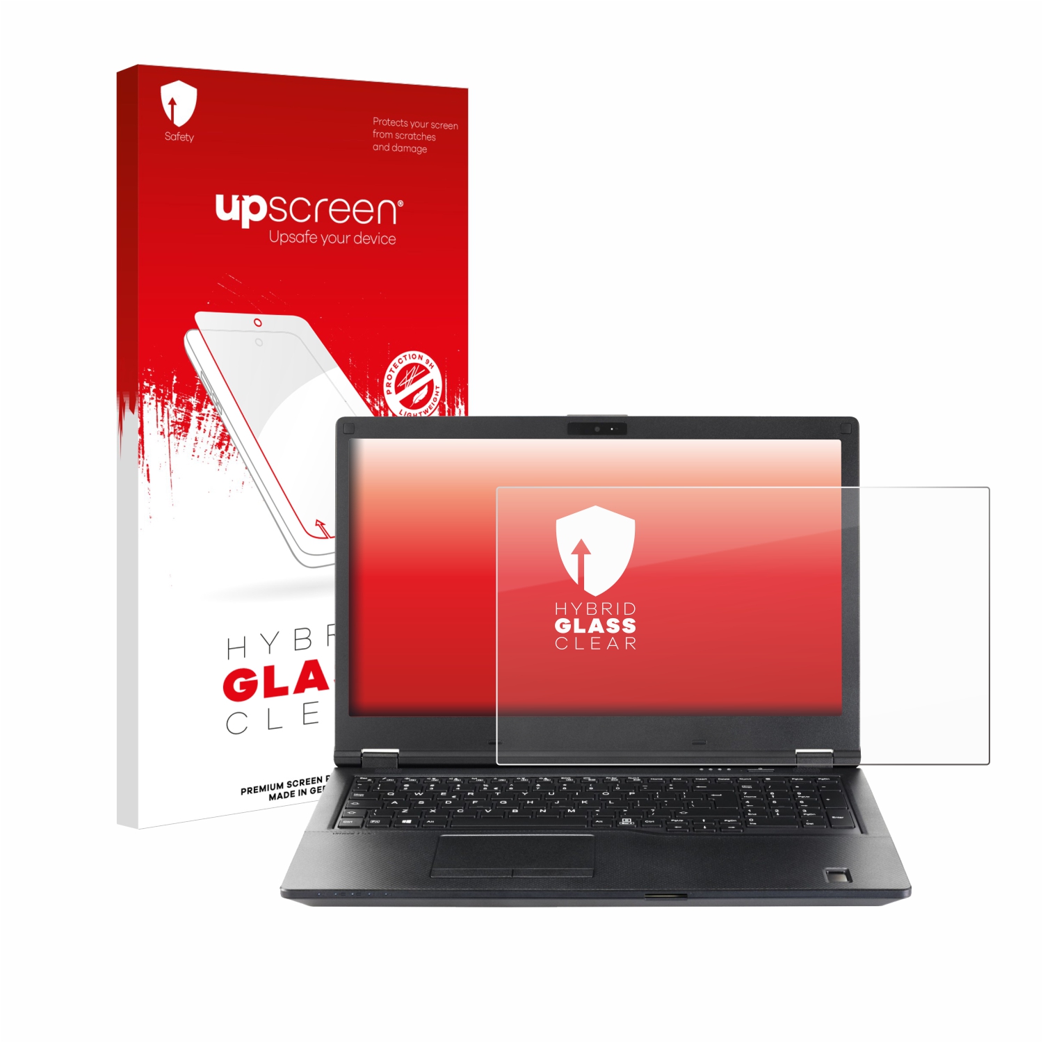čirá skleněná fólie upscreen Hybrid Glas pro Fujitsu Lifebook E459