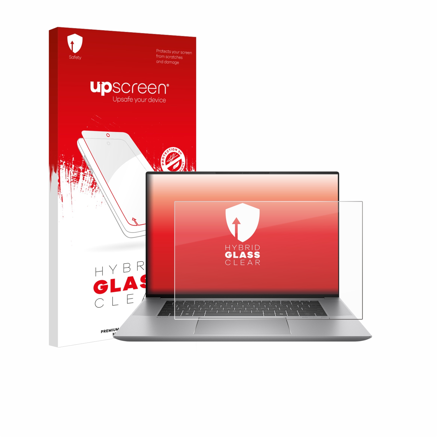 čirá skleněná fólie upscreen Hybrid Glas pro HP Zbook Studio 16 G11