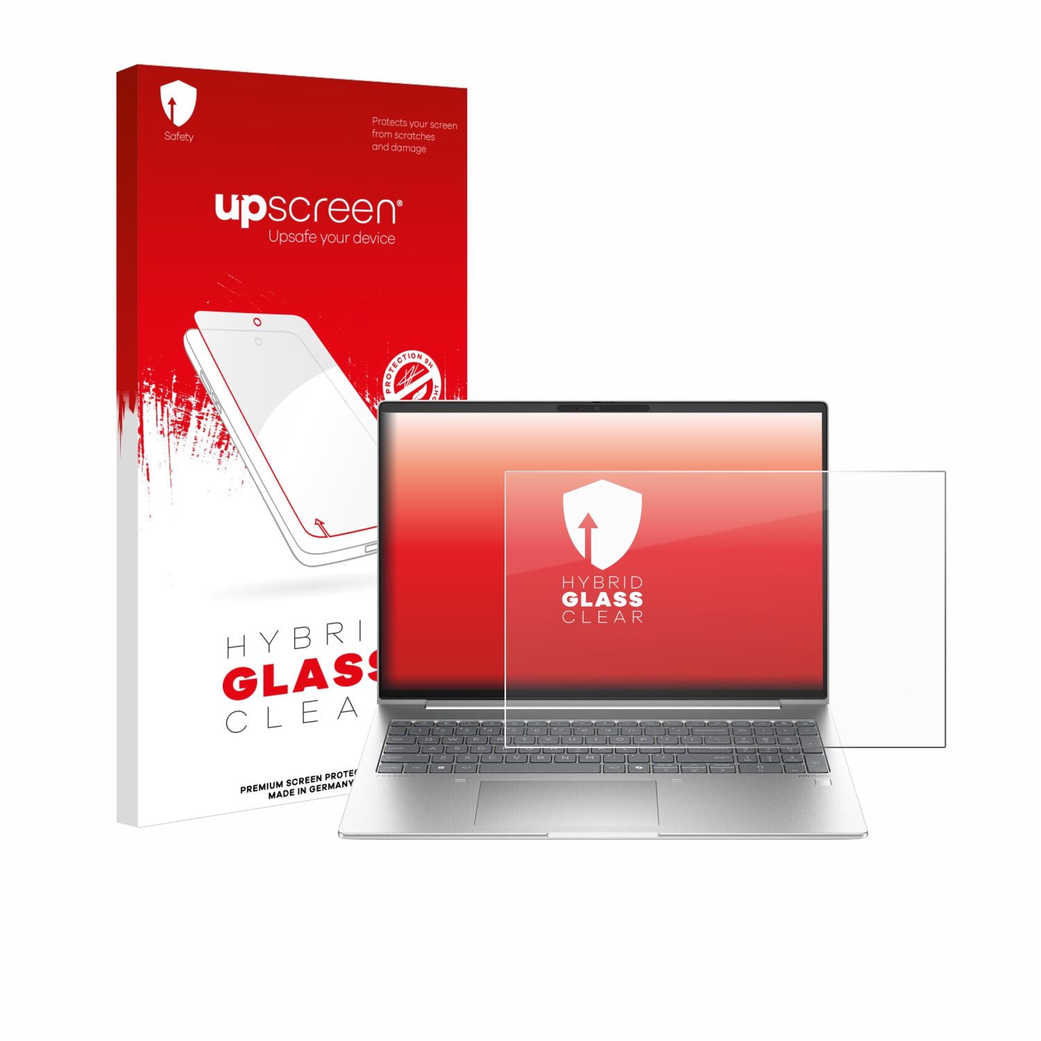 čirá skleněná fólie upscreen Hybrid Glas pro HP ProBook 460 G11