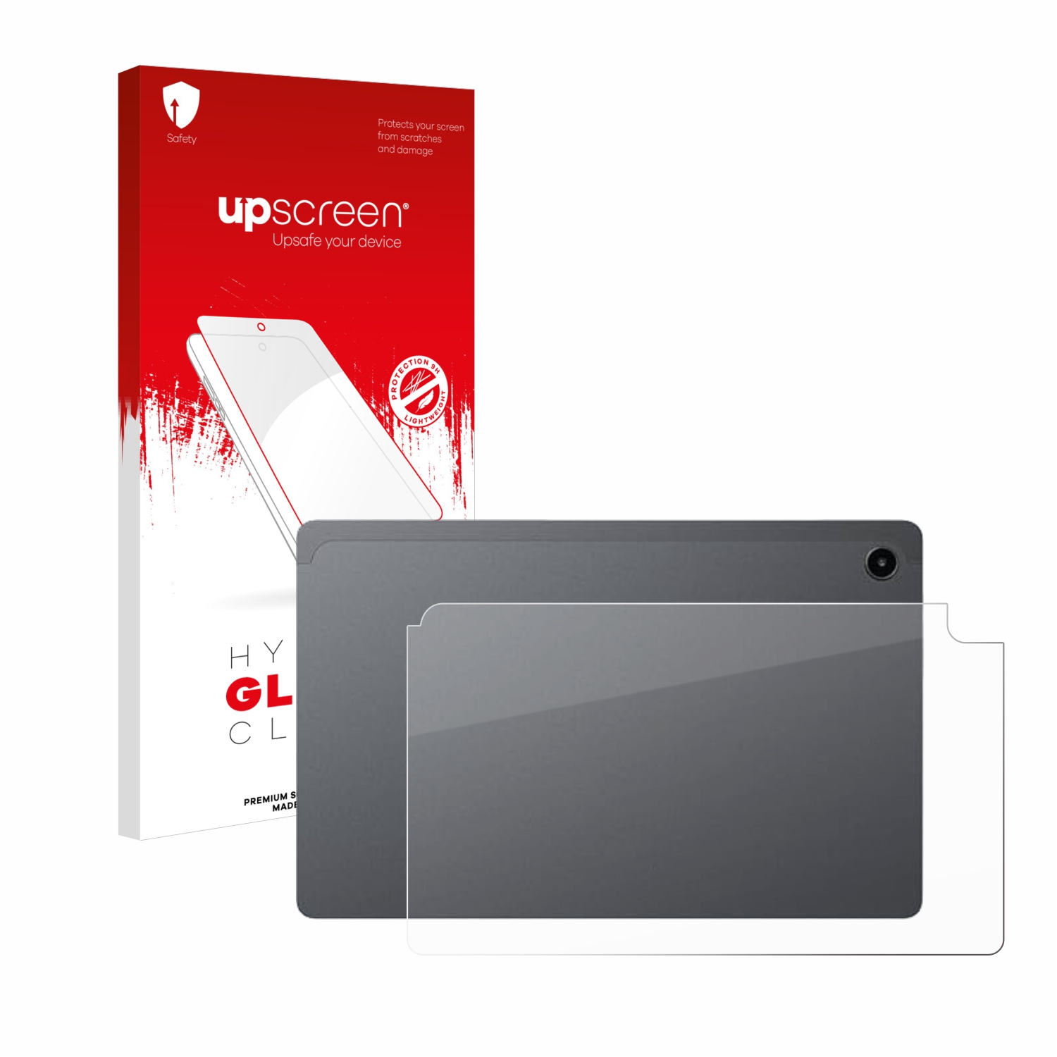 čirá skleněná fólie upscreen Hybrid Glas pro Alldocube iPlay 60 Mini Pro (zadní strana)