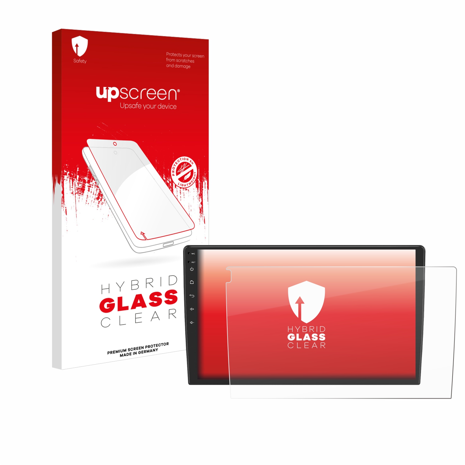 čirá skleněná fólie upscreen Hybrid Glas pro Eonon ua12s plus-6g