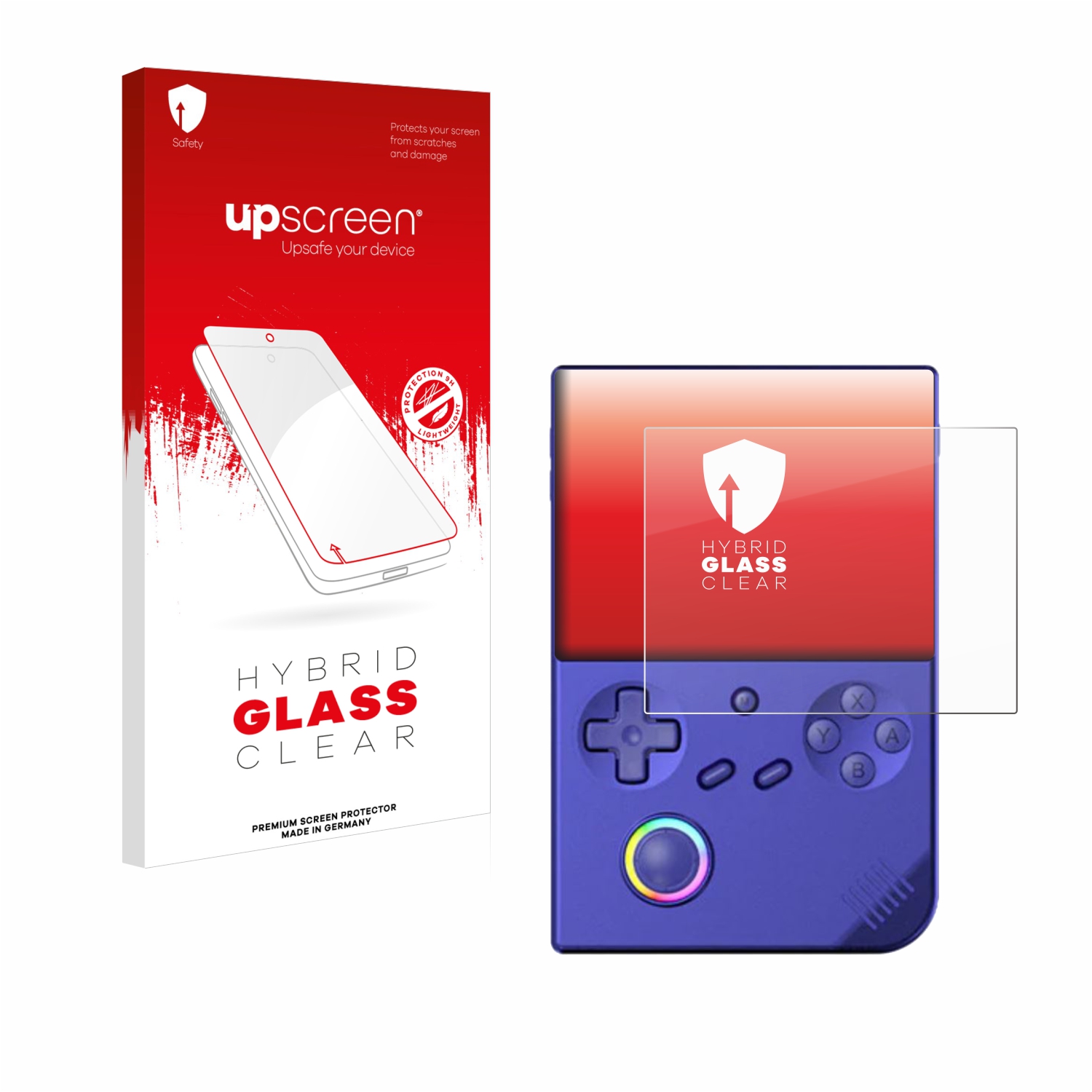 čirá skleněná fólie upscreen Hybrid Glas pro Anbernic RG40XXV