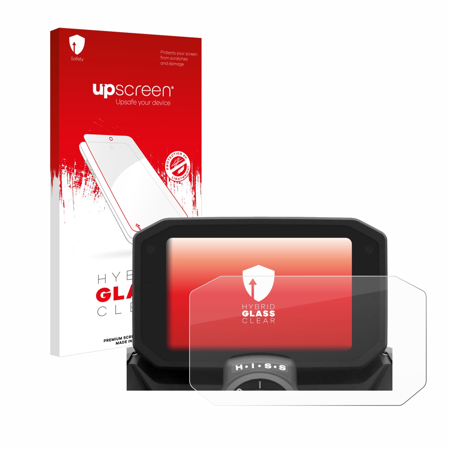 čirá skleněná fólie upscreen Hybrid Glas pro Honda Hornet CB 750