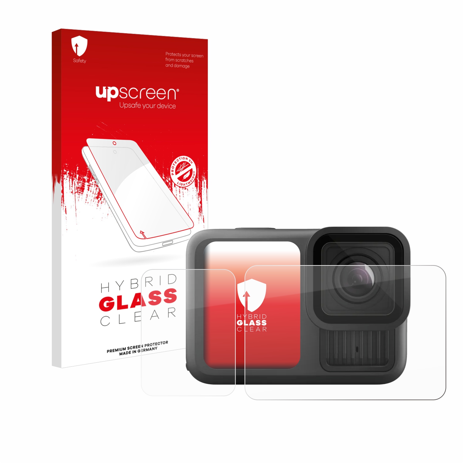 čirá skleněná fólie upscreen Hybrid Glas pro GoPro Hero 13 Black
