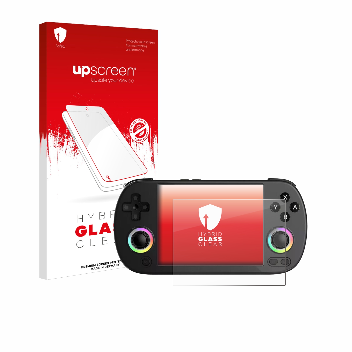 čirá skleněná fólie upscreen Hybrid Glas pro Anbernic RG40XX H