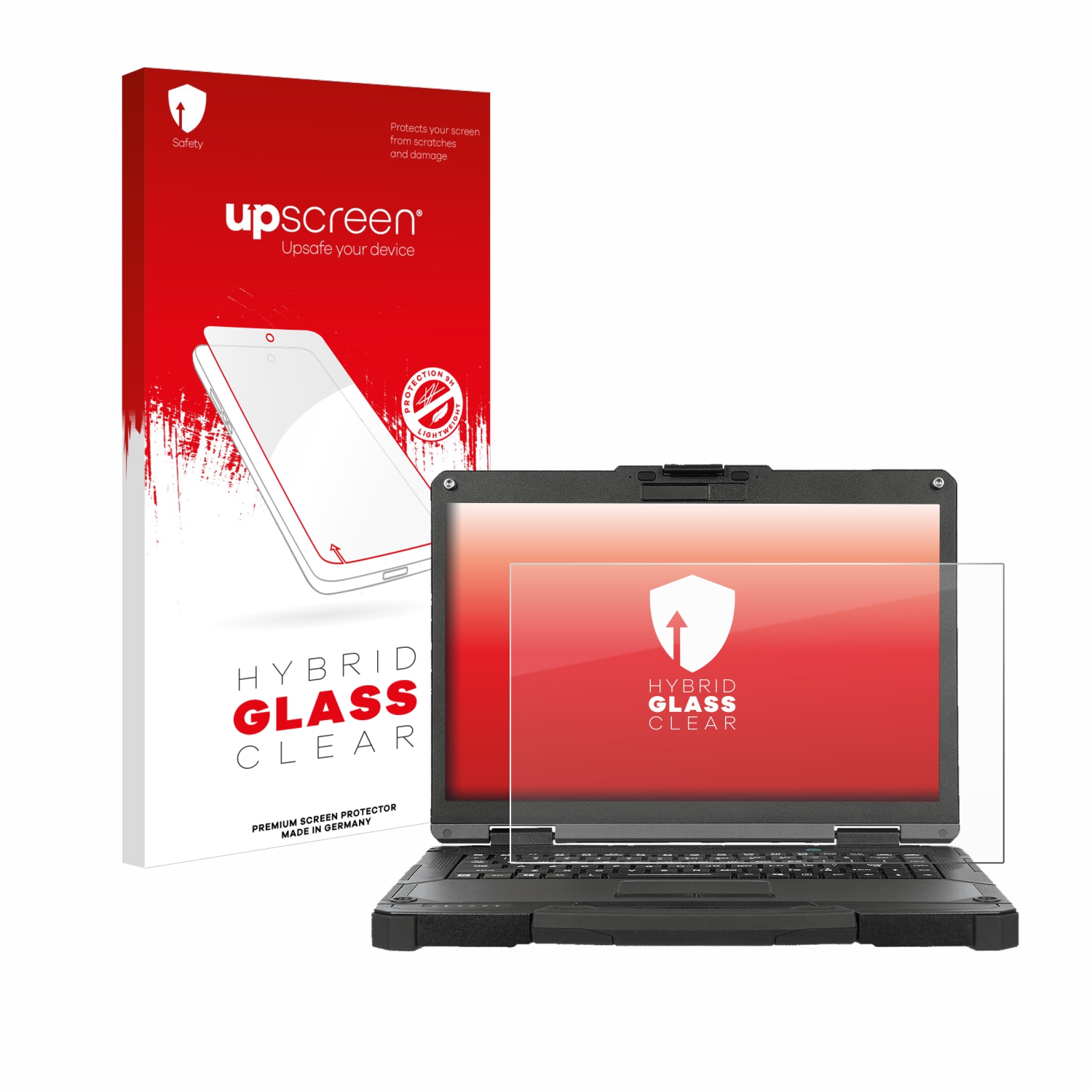 čirá skleněná fólie upscreen Hybrid Glas pro Getac Getac B360 Pro
