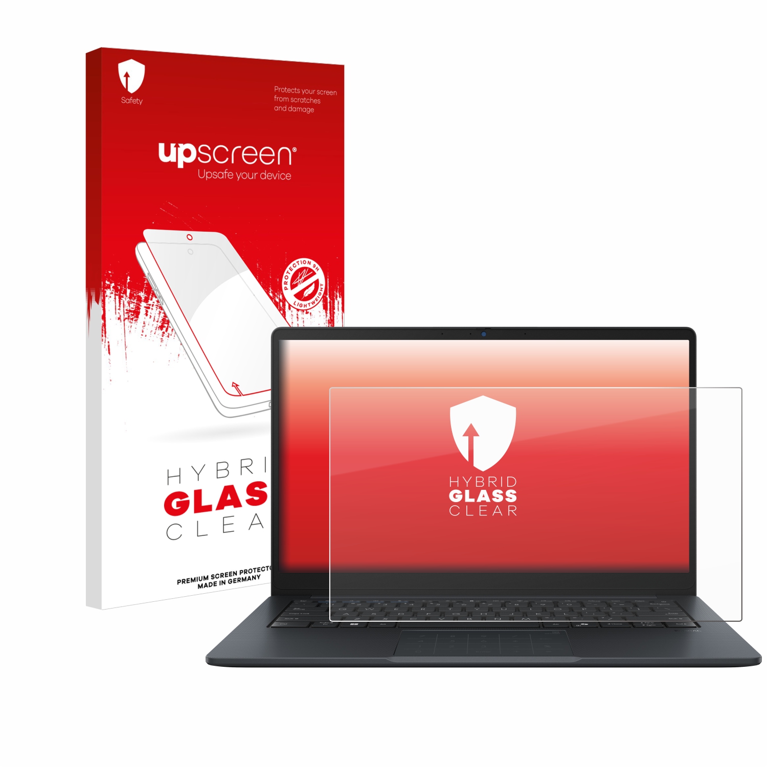 čirá skleněná fólie upscreen Hybrid Glas pro ASUS ExpertBook BM1