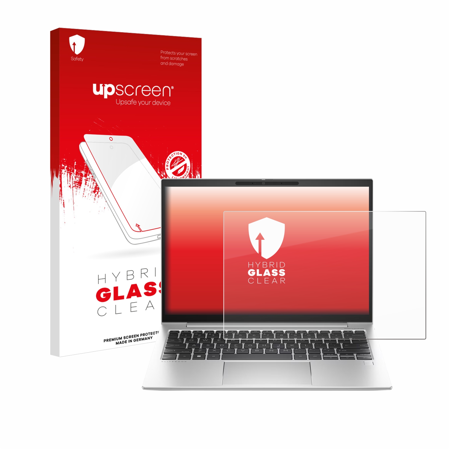 čirá skleněná fólie upscreen Hybrid Glas pro HP EliteBook 830 G11