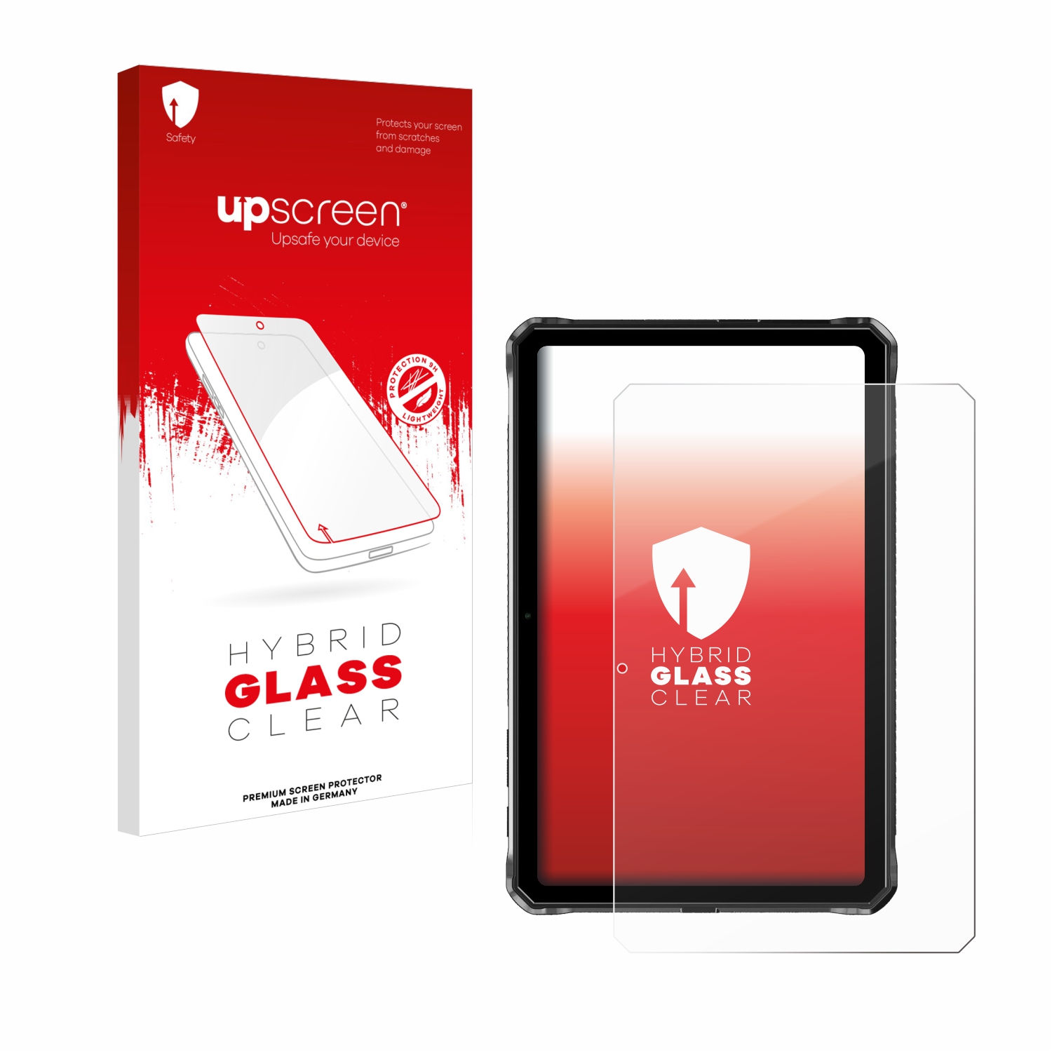 čirá skleněná fólie upscreen Hybrid Glas pro Doogee R10