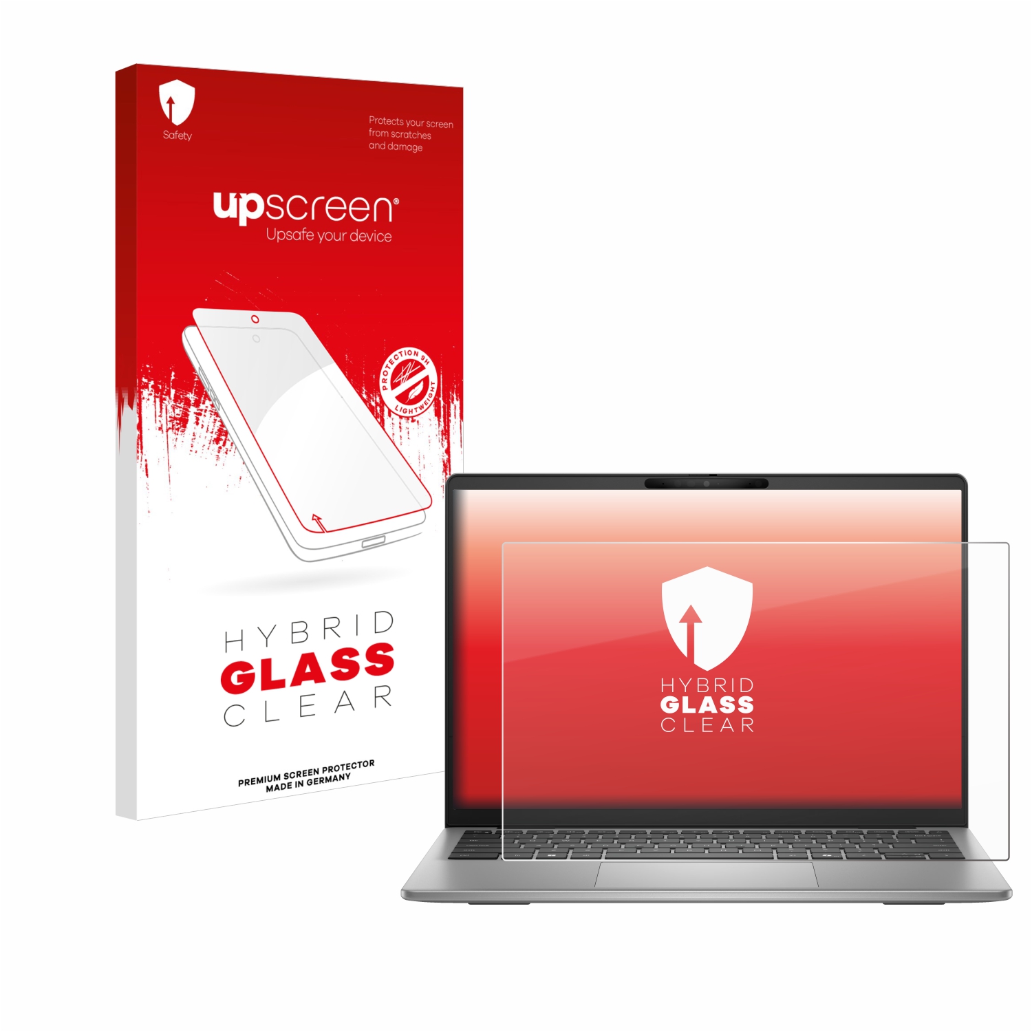 čirá skleněná fólie upscreen Hybrid Glas pro Dell Latitude 5455 Laptop