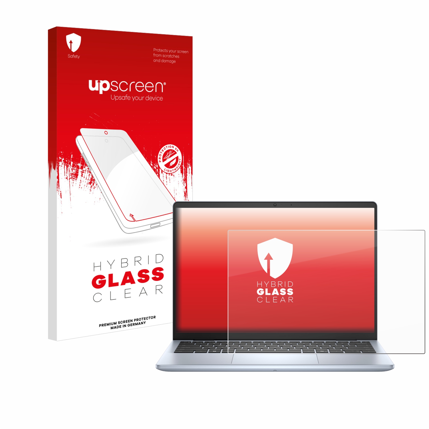 čirá skleněná fólie upscreen Hybrid Glas pro Dell Inspiron 14 5440 Laptop