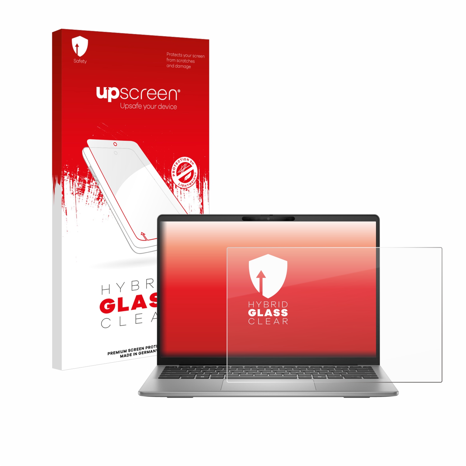 čirá skleněná fólie upscreen Hybrid Glas pro Dell Inspiron 14 5441 Laptop