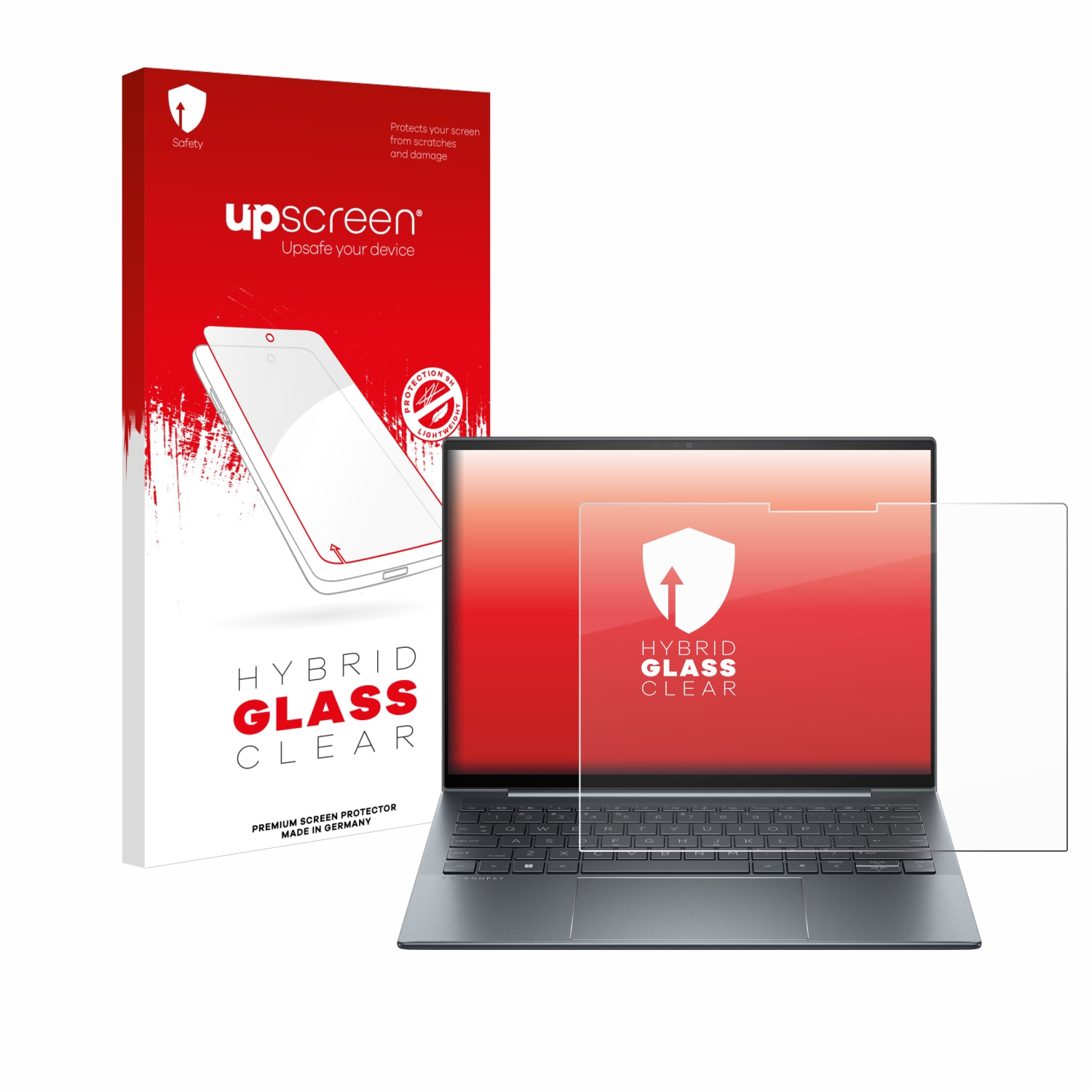 čirá skleněná fólie upscreen Hybrid Glas pro HP Dragonfly 13.5 G4 Touch