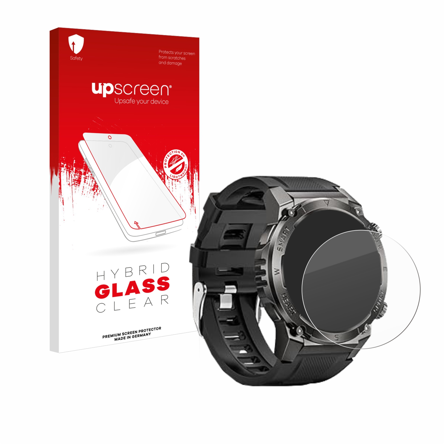 čirá skleněná fólie upscreen Hybrid Glas pro Dekelife G55 1.46