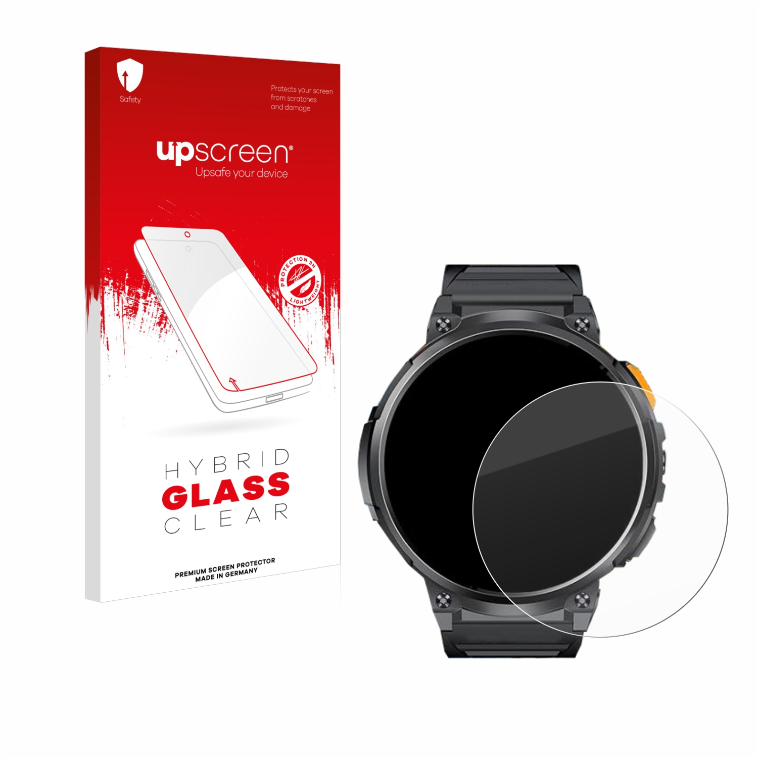 čirá skleněná fólie upscreen Hybrid Glas pro Dremac FV6-A 1.85