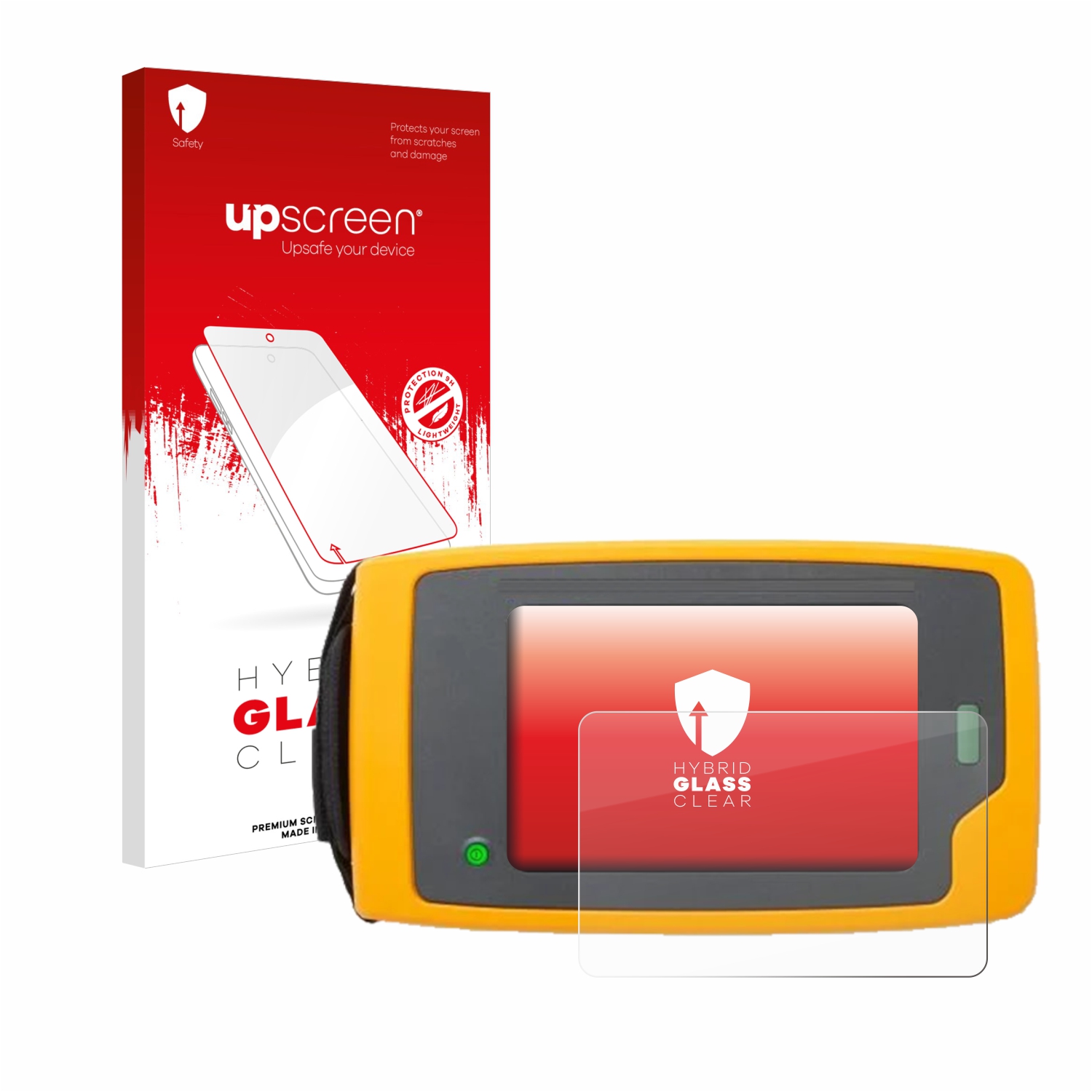 čirá skleněná fólie upscreen Hybrid Glas pro Fluke ii915