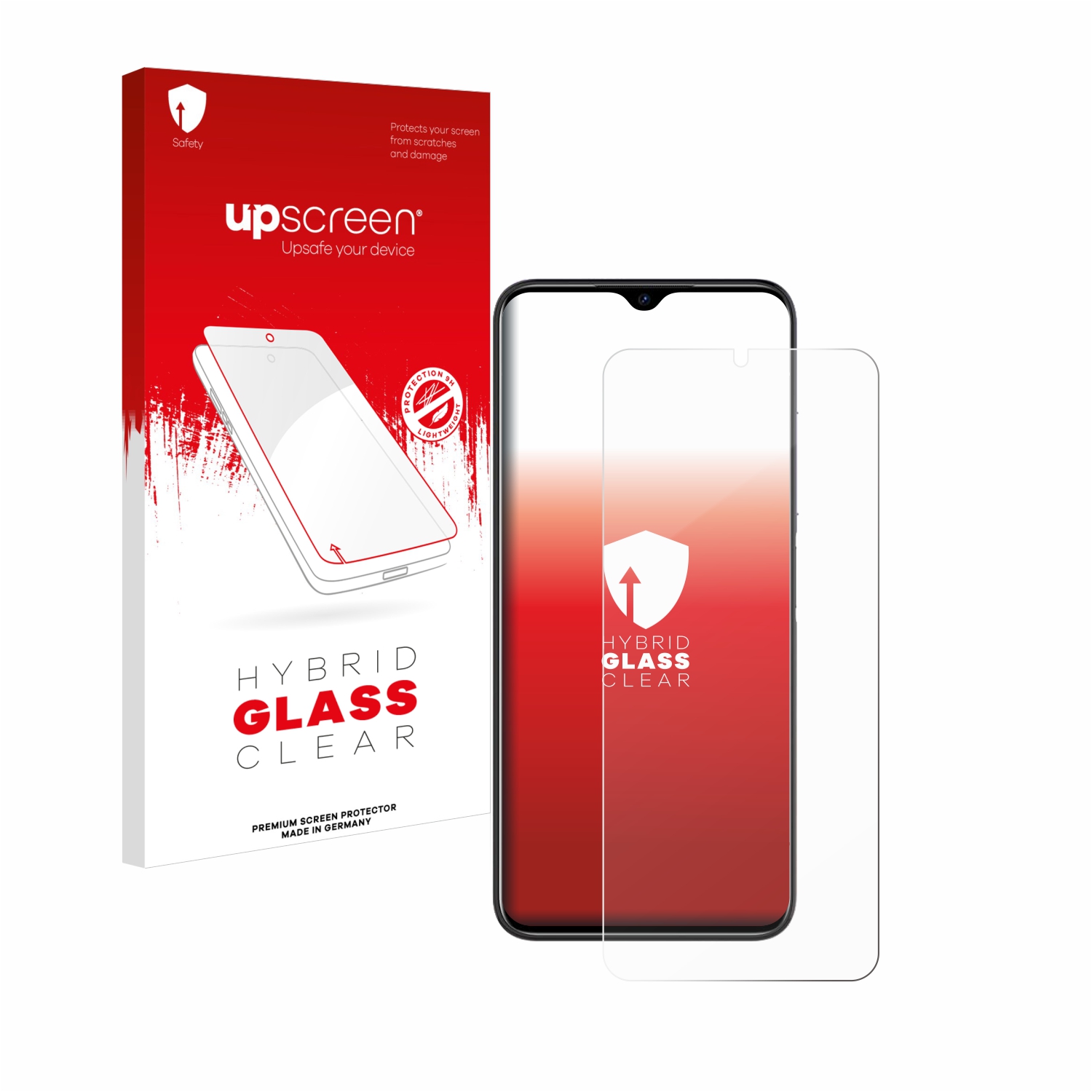 čirá skleněná fólie upscreen Hybrid Glas pro Doogee N50 Pro