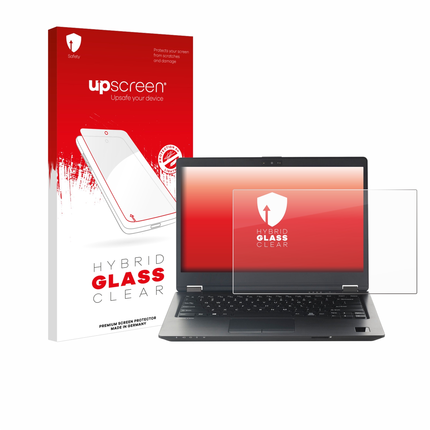 čirá skleněná fólie upscreen Hybrid Glas pro Fujitsu Lifebook U749
