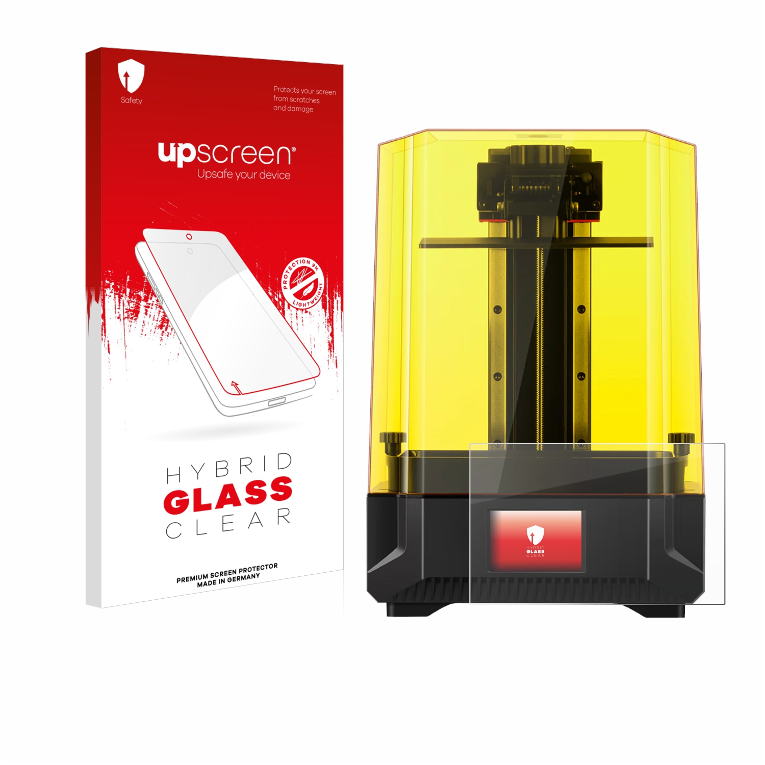 čirá skleněná fólie upscreen Hybrid Glas pro Anycubic Photon Mono X2 9,1