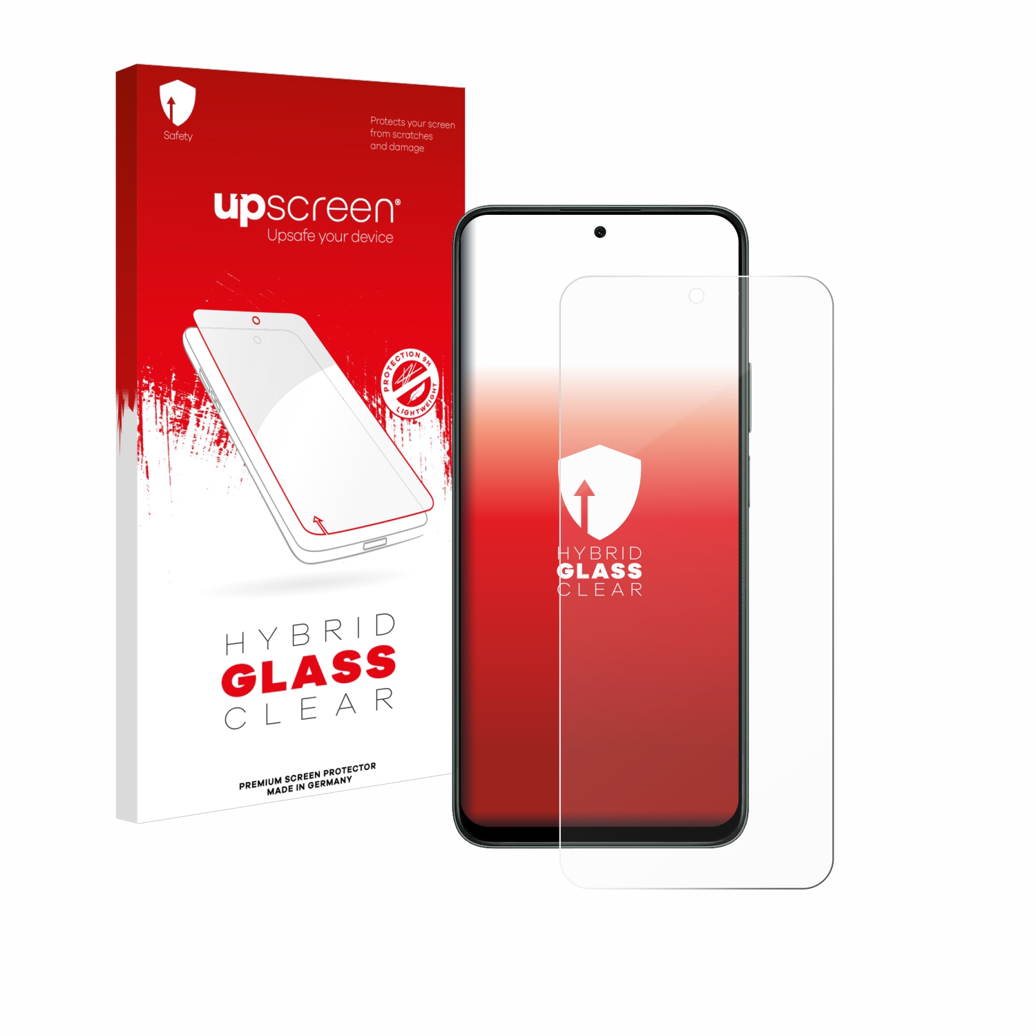 čirá skleněná fólie upscreen Hybrid Glas pro Honor X7c