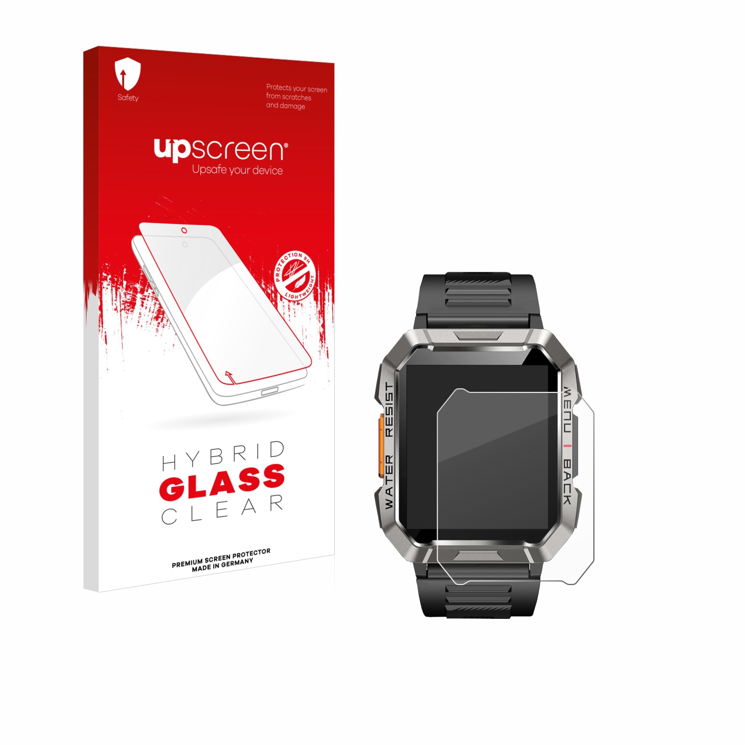 čirá skleněná fólie upscreen Hybrid Glas pro Baolubao W60