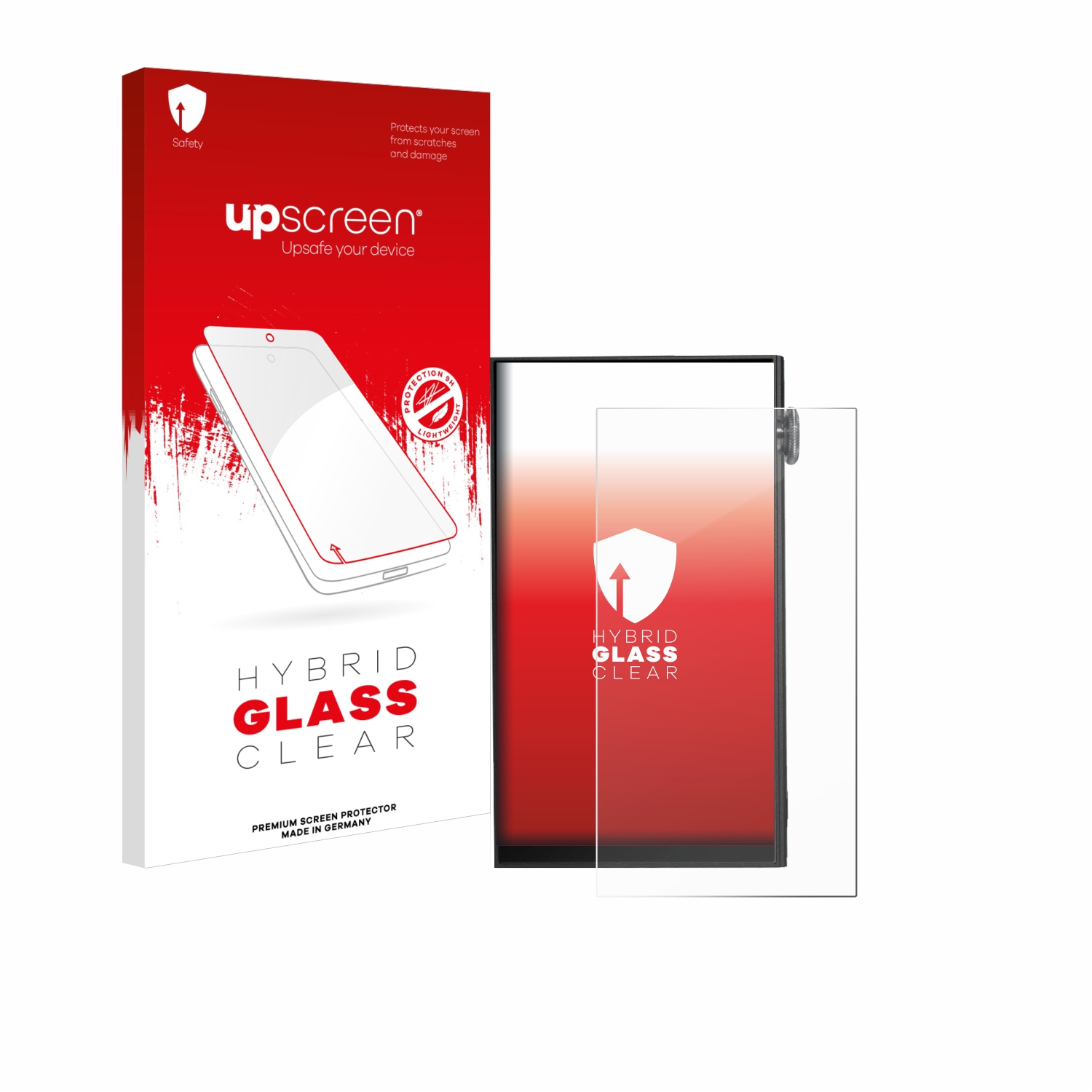 čirá skleněná fólie upscreen Hybrid Glas pro iBasso DX180