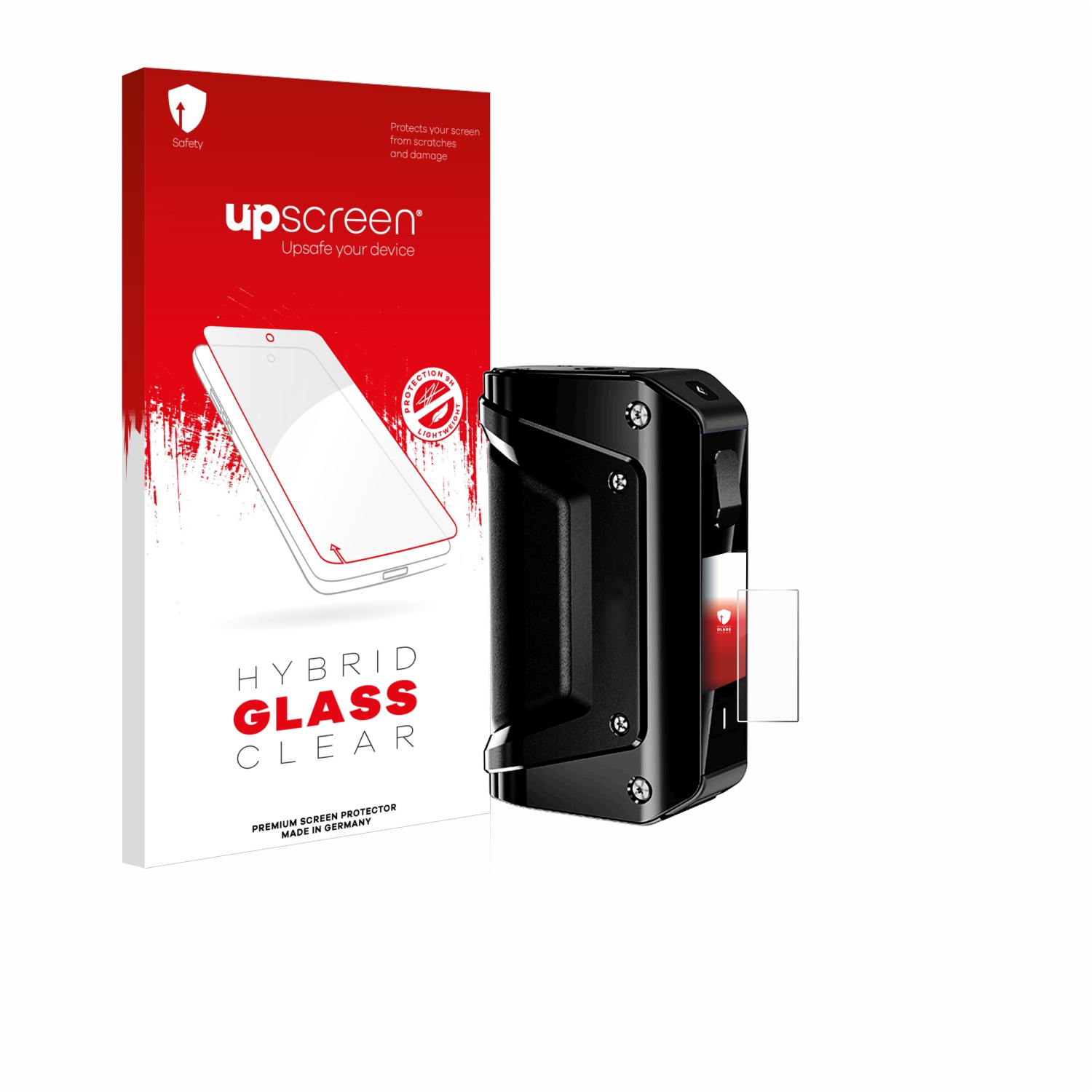 čirá skleněná fólie upscreen Hybrid Glas pro geekvape Aegis 3