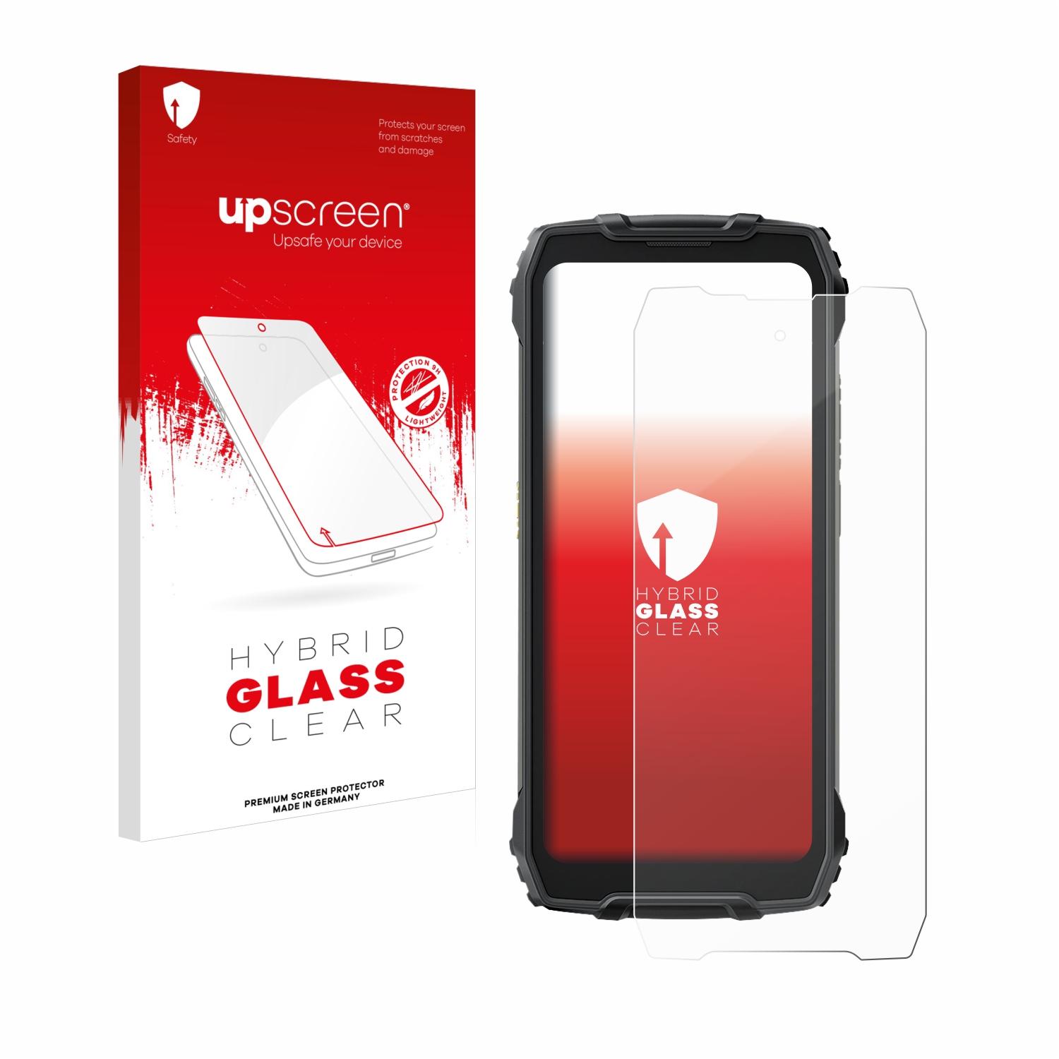 čirá skleněná fólie upscreen Hybrid Glas pro Blackview BV7300