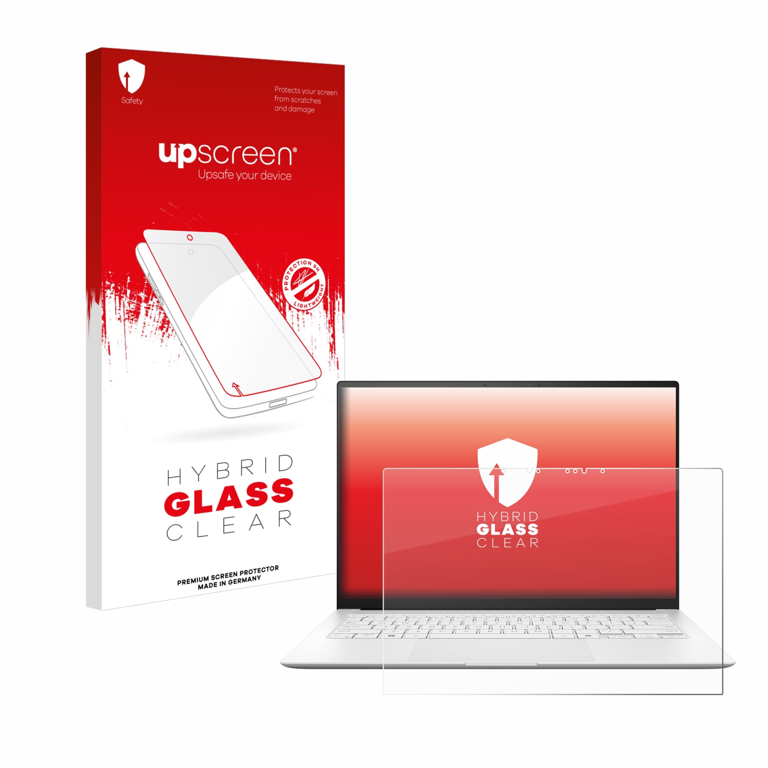čirá skleněná fólie upscreen Hybrid Glas pro ASUS ZenBook S 14 UX5406