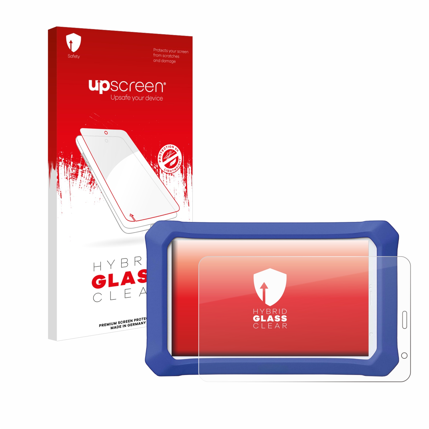 čirá skleněná fólie upscreen Hybrid Glas pro Clementoni Clempad X