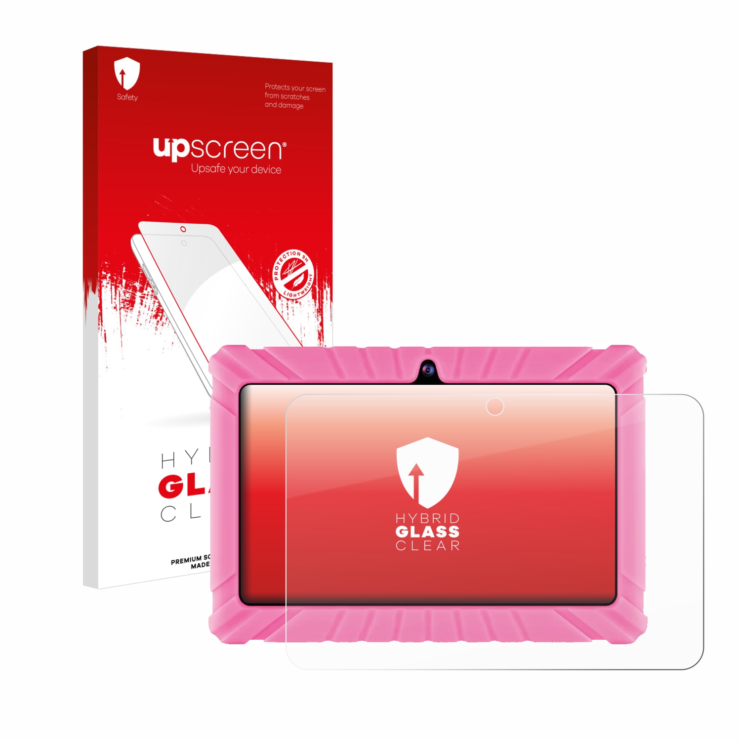 čirá skleněná fólie upscreen Hybrid Glas pro Contixo V8 7