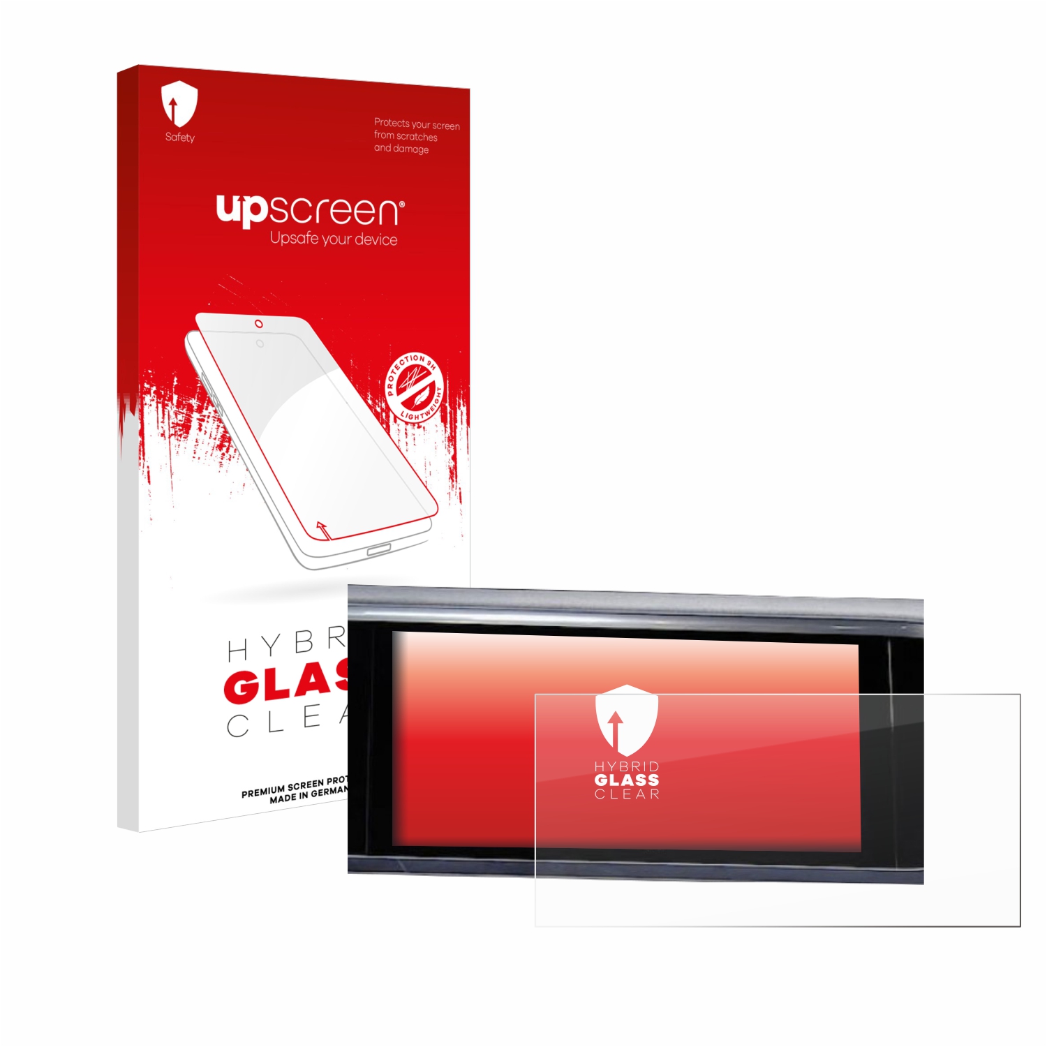 čirá skleněná fólie upscreen Hybrid Glas pro Audi Q3 Sportback 35 TFSI Infotainment System